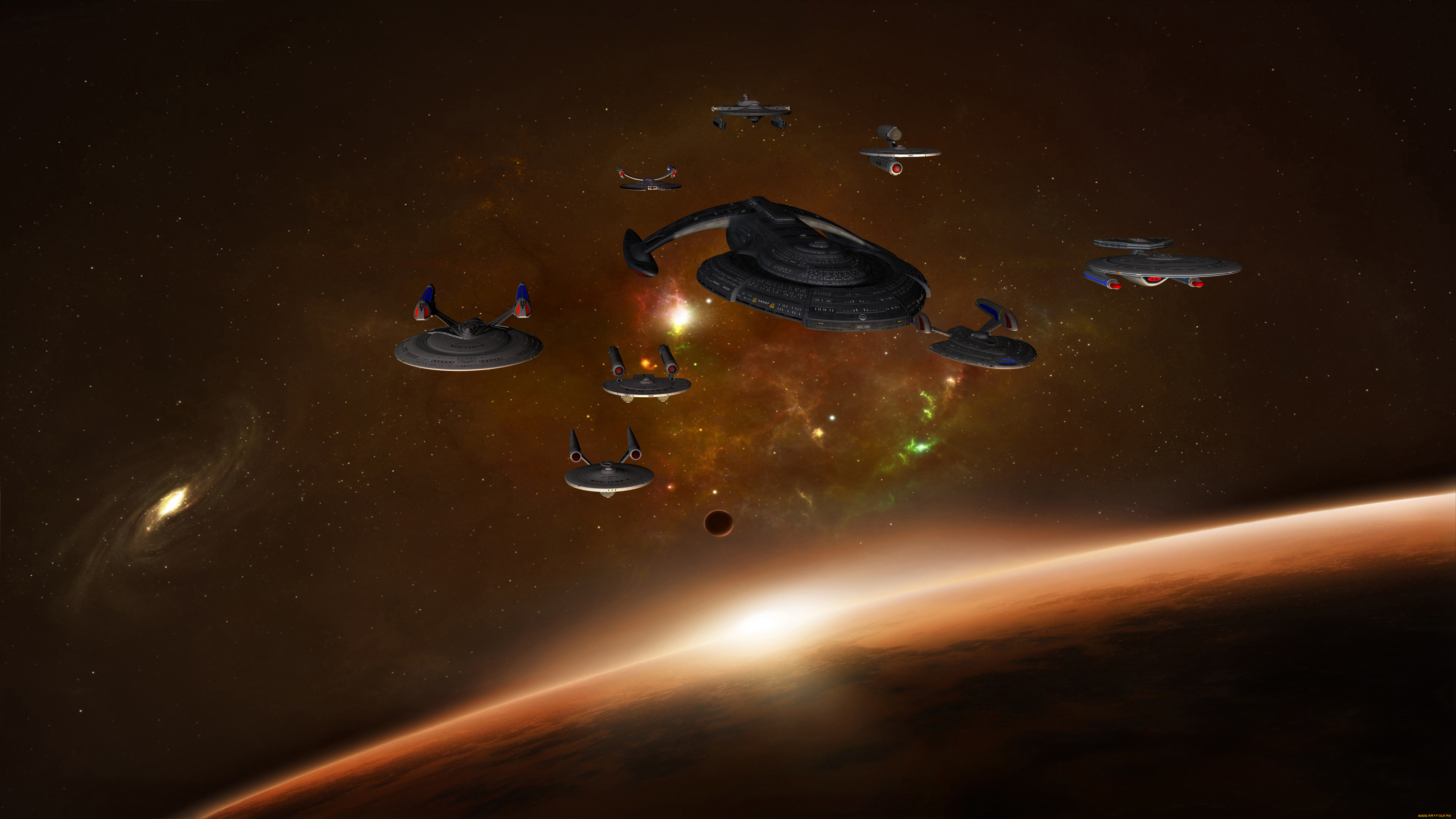 космос, арт, космический, корабль, звезды, вселенная