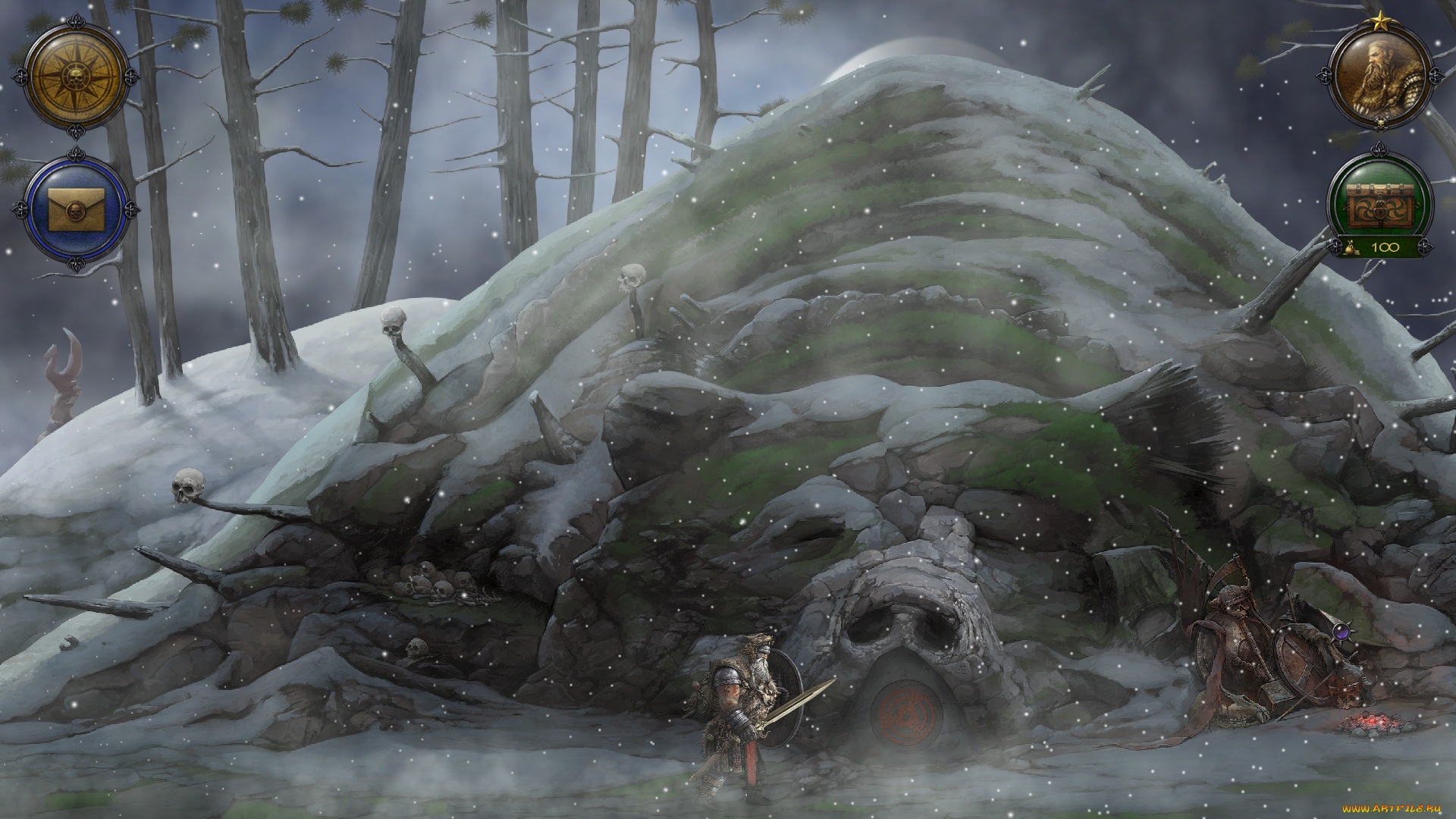 niffelheim, видео, игры, -, , niffelheim, оружие, воин