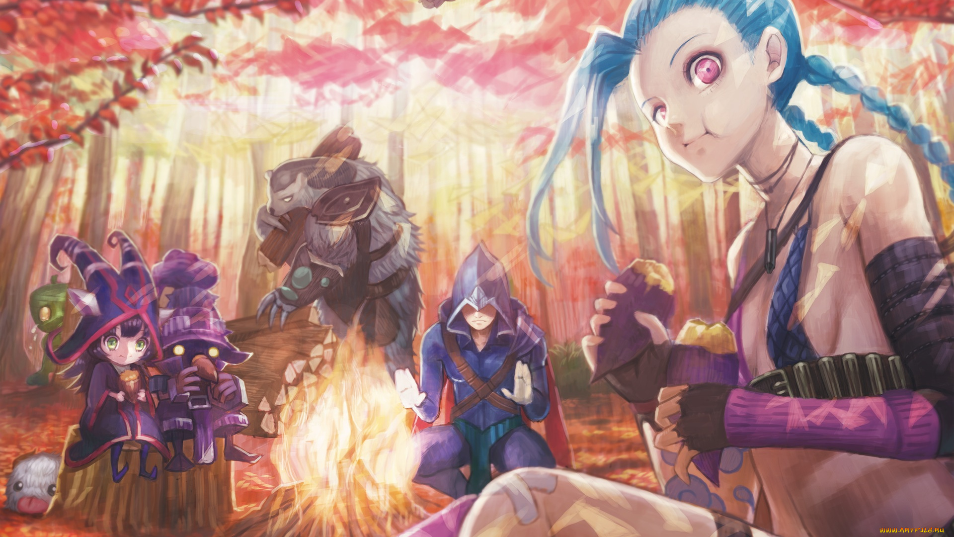 видео, игры, league, of, legends, veigar, poro, talon, lulu, league, of, legends, volibear, jinx, amumu