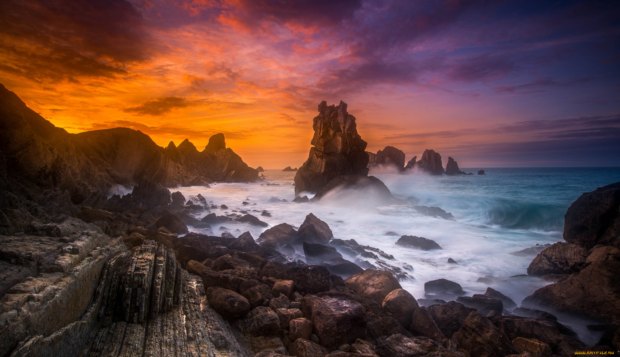 природа, восходы, закаты, рассвет