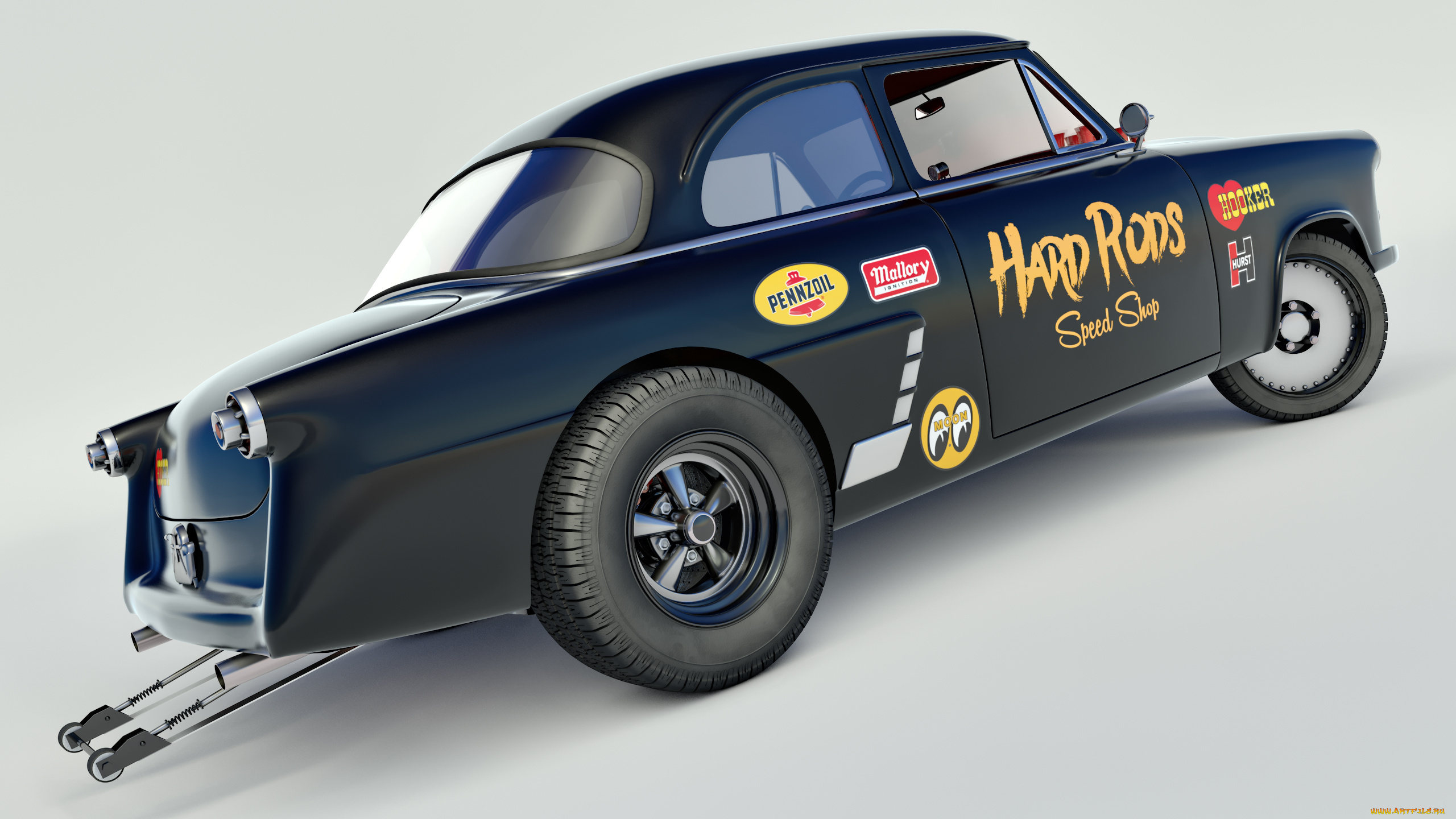 автомобили, 3д, фон, автомобиль