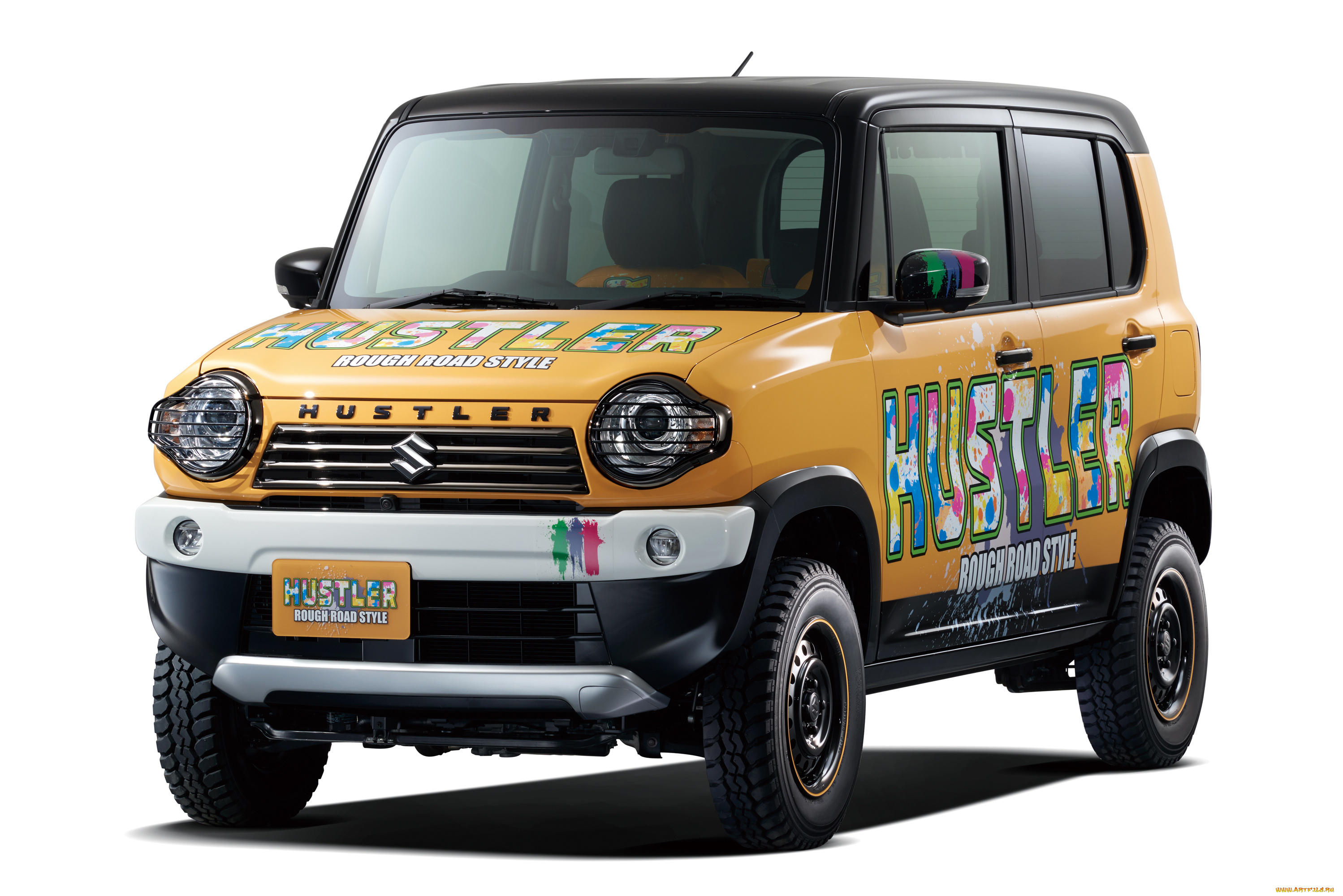 автомобили, suzuki, 2016г, road, style, concept, hustler, rough