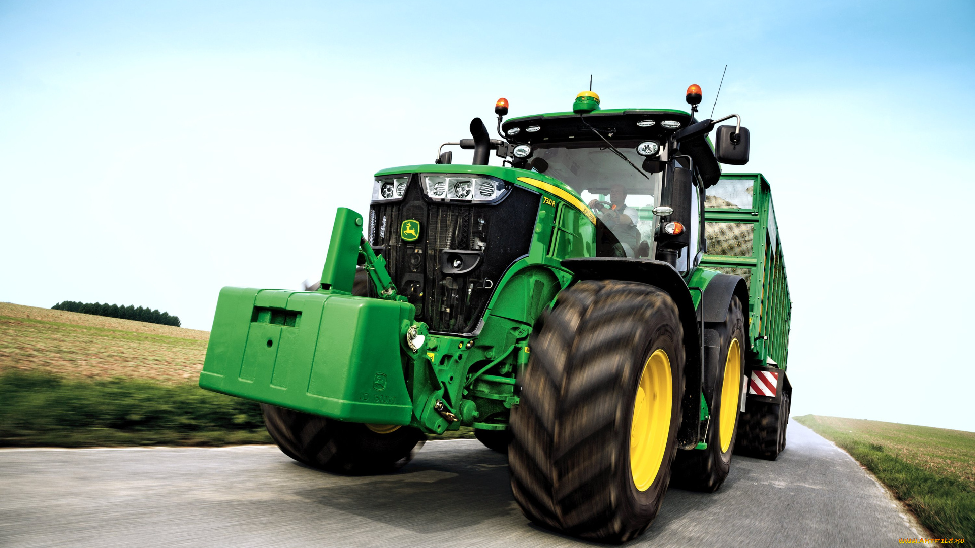 техника, тракторы, john, deere