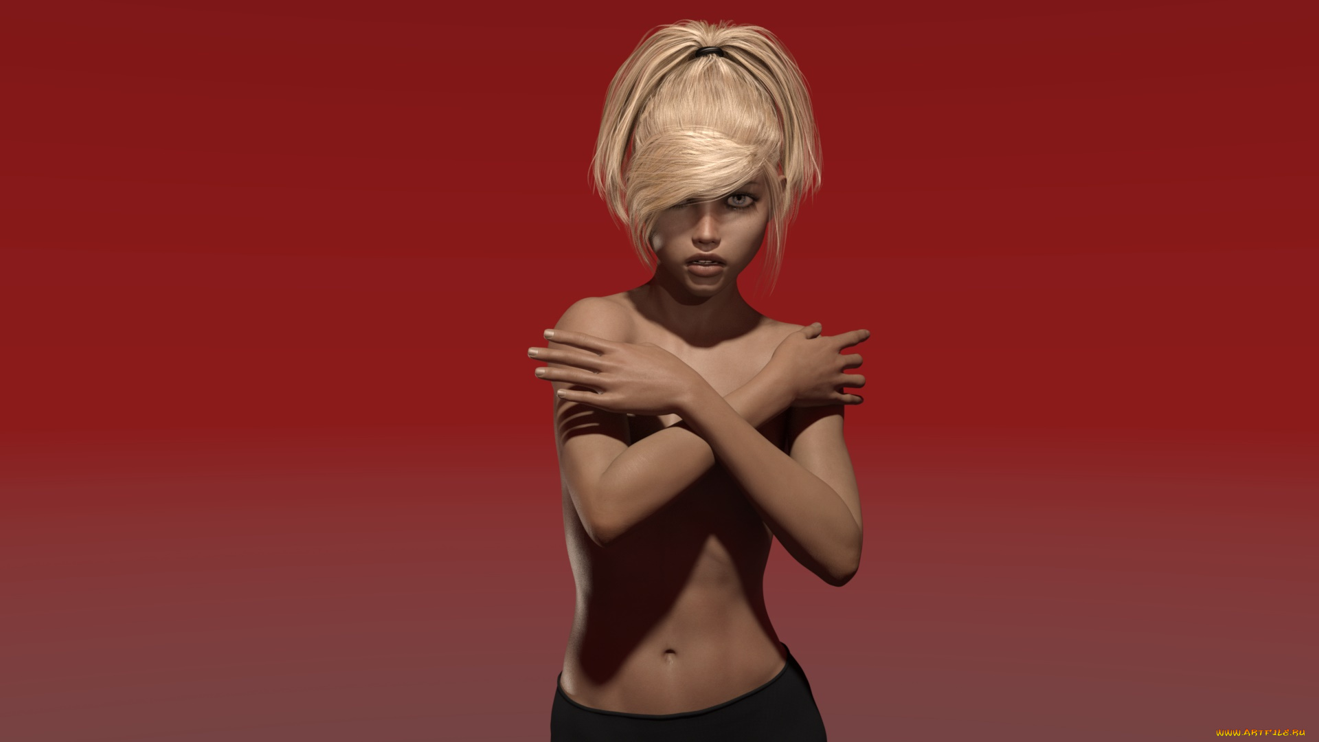 3д, графика, люди, , people, фон, взгляд, девушка