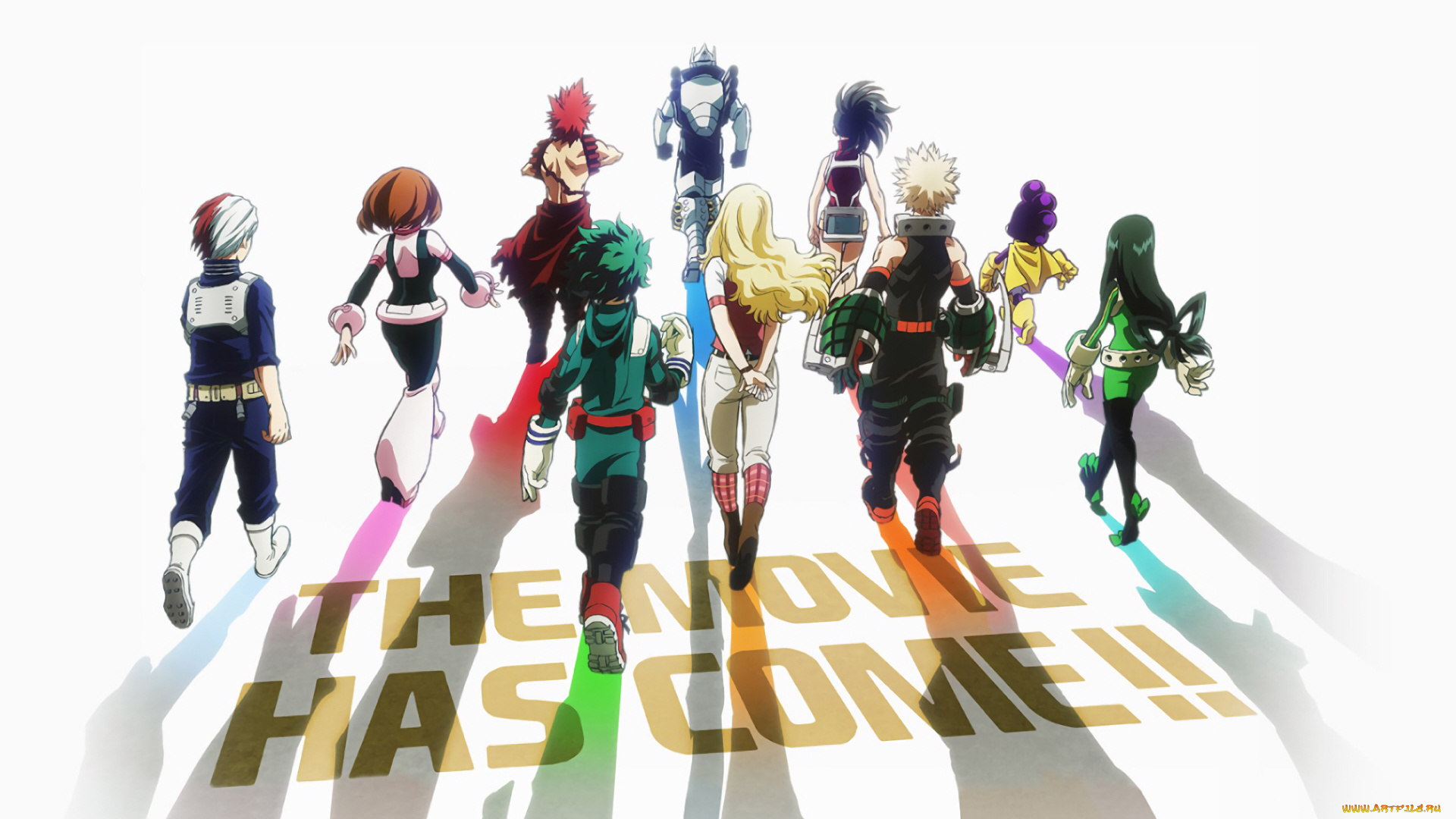 аниме, boku, no, hero, academia, герои