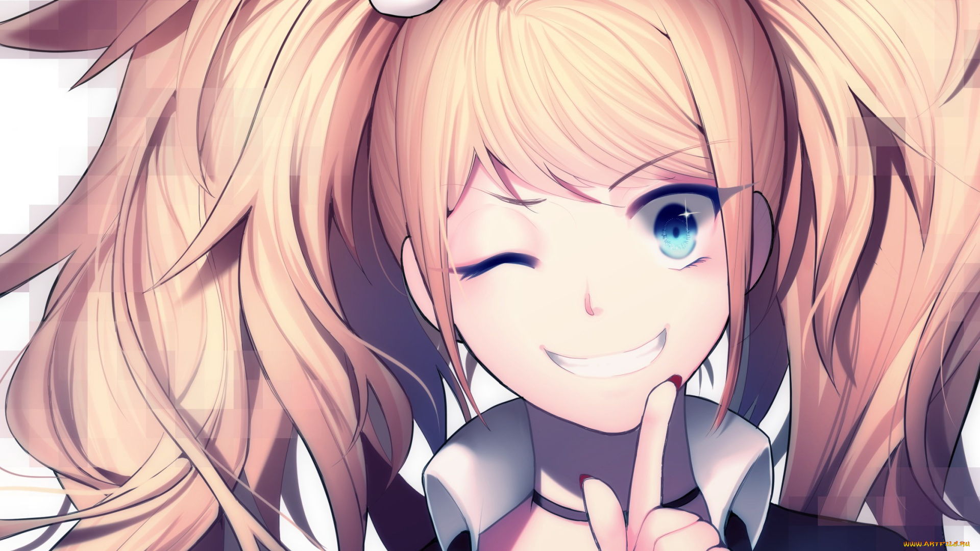 аниме, danganronpa, девушка