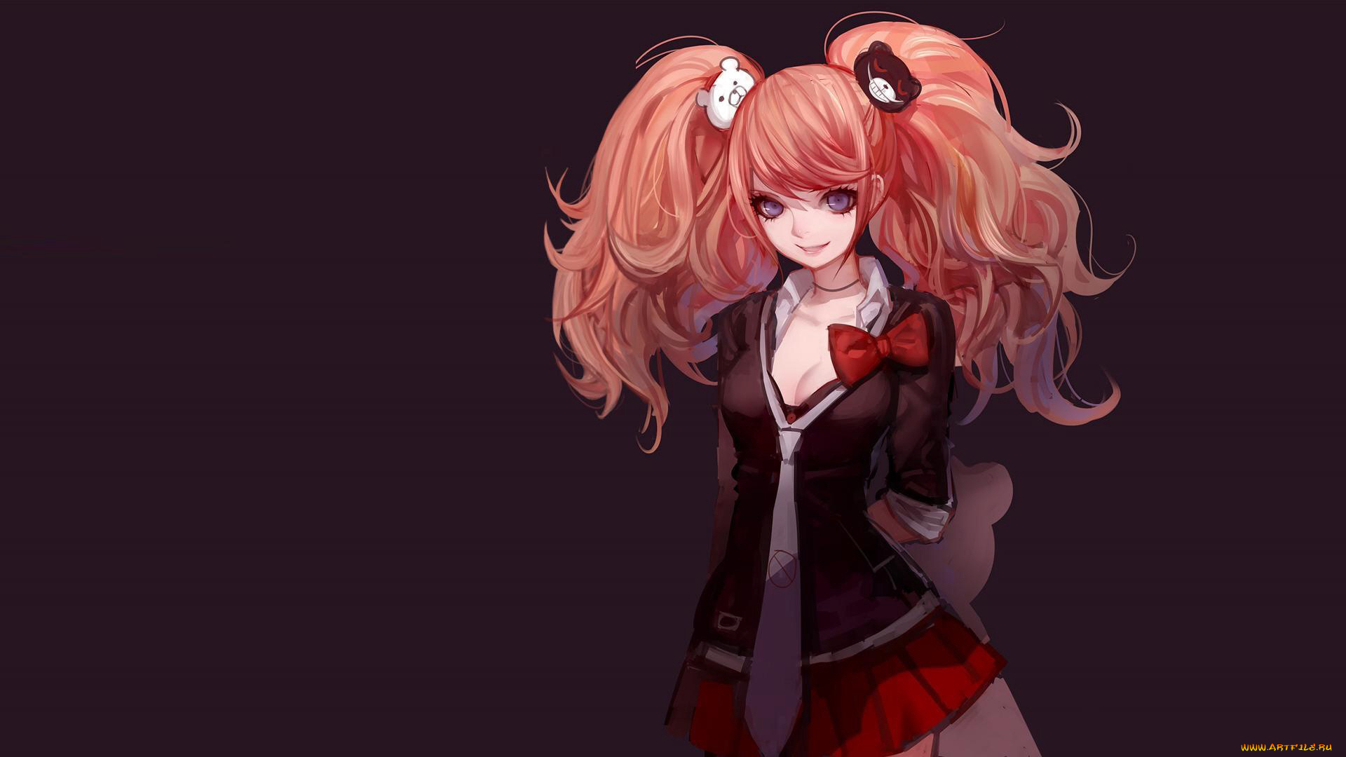 аниме, danganronpa, девушка