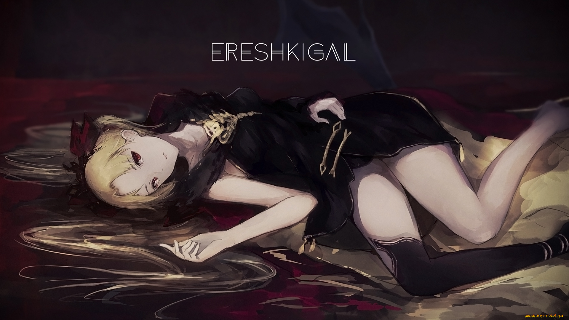 аниме, fate, stay, night, девушка