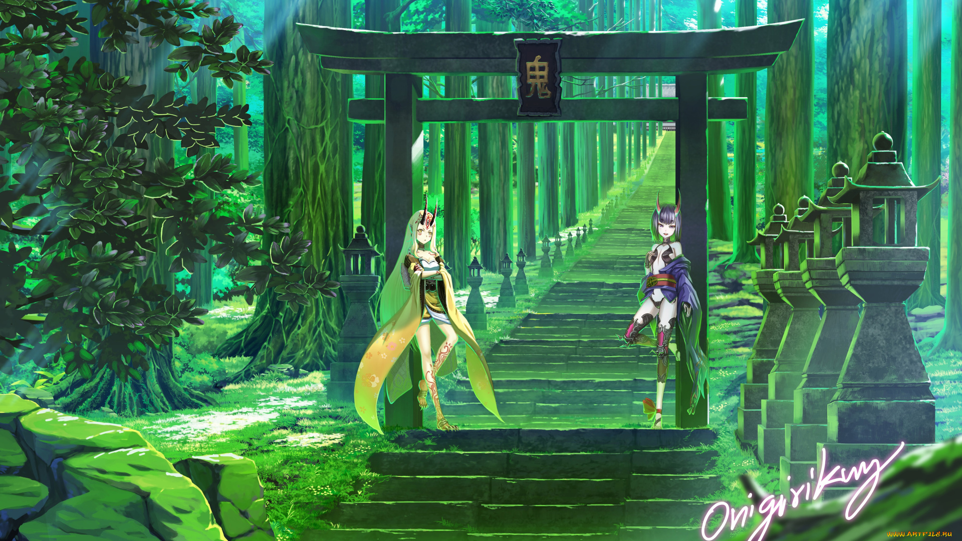 аниме, fate, stay, night, grand, order