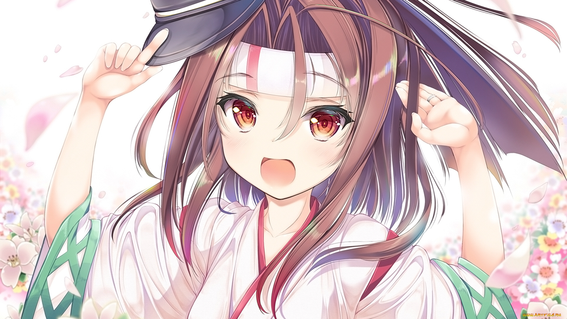 аниме, kantai, collection, девочка