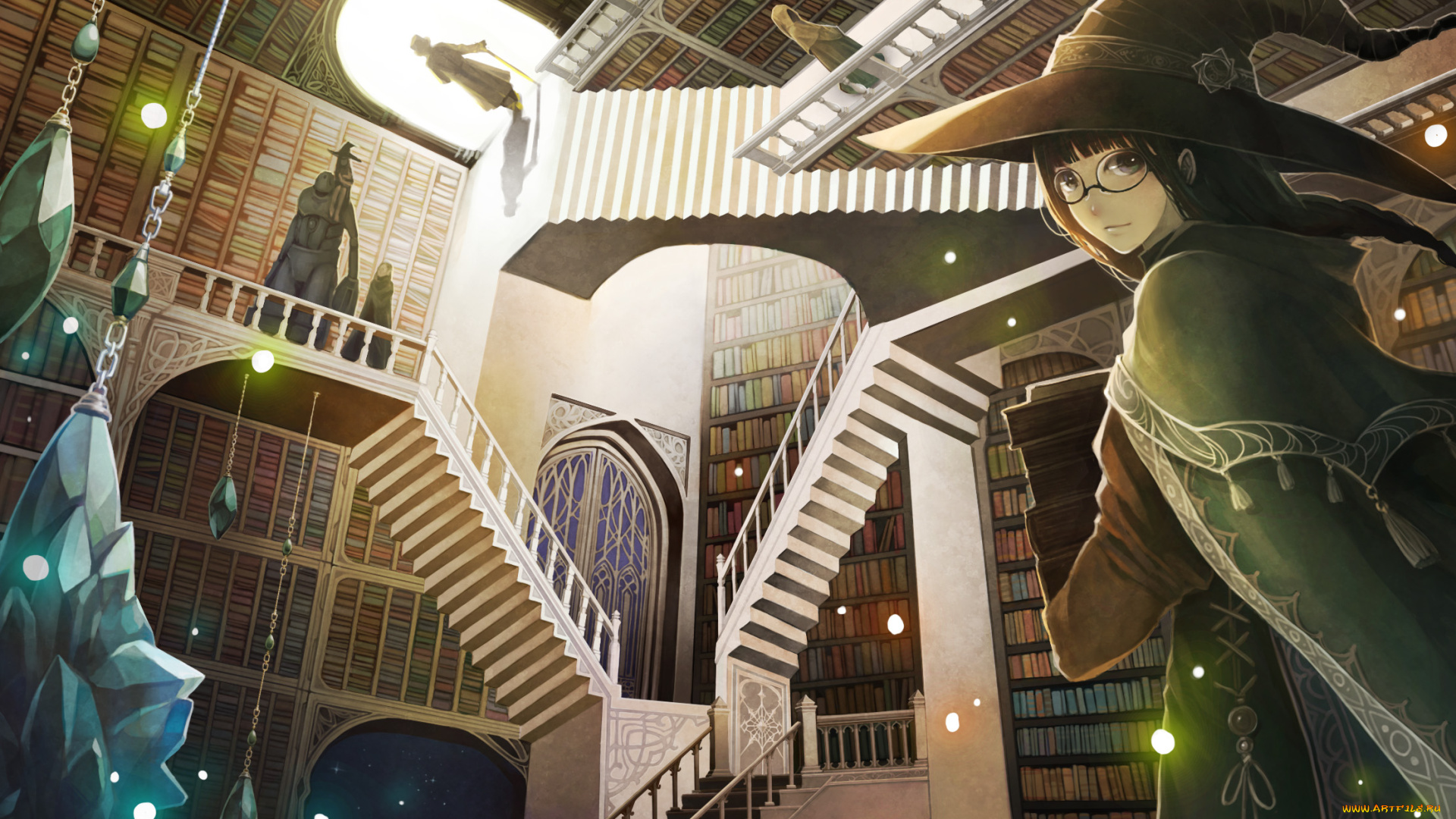 аниме, магия, , колдовство, , halloween, девушка