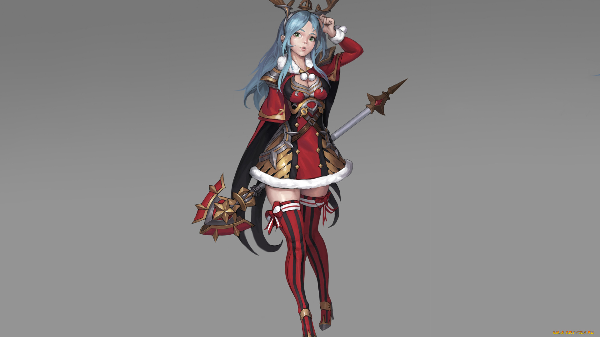 аниме, оружие, , техника, , технологии, фон, взгляд, девушка