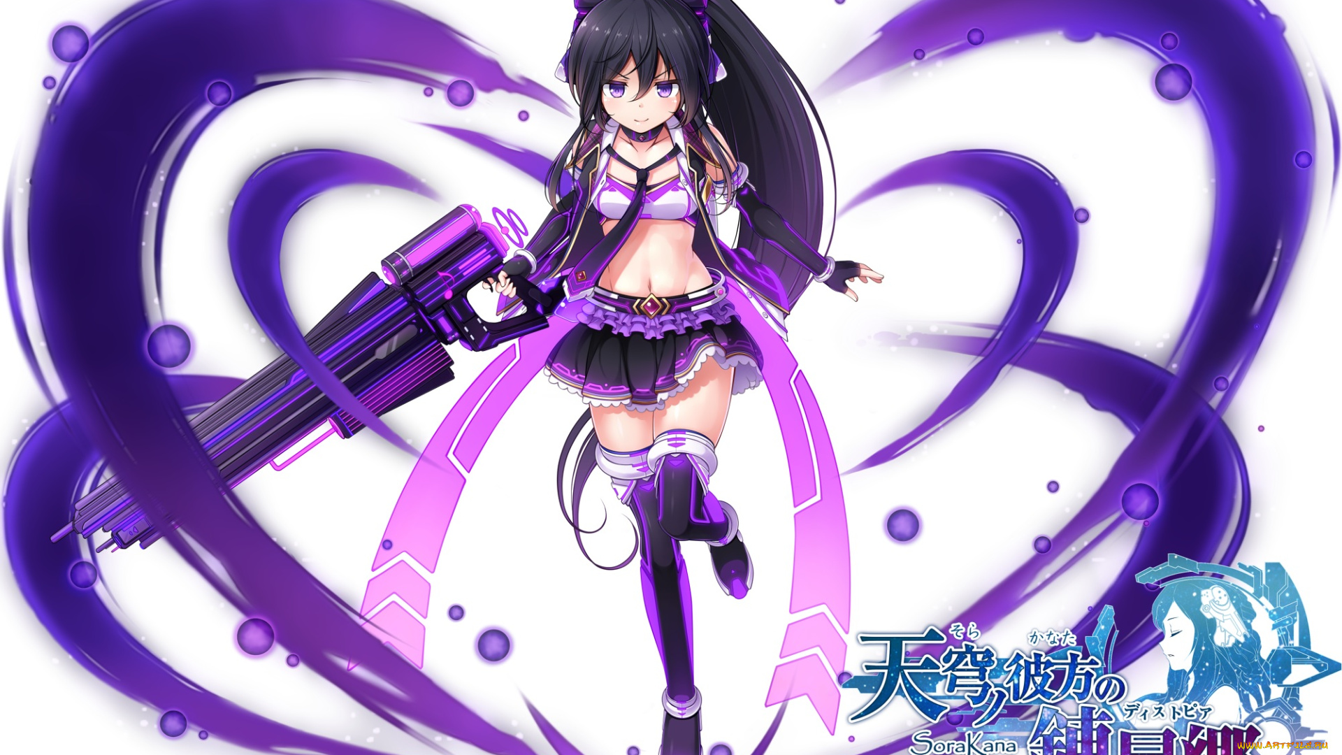 аниме, оружие, , техника, , технологии, sora, no, kanata, dystopia