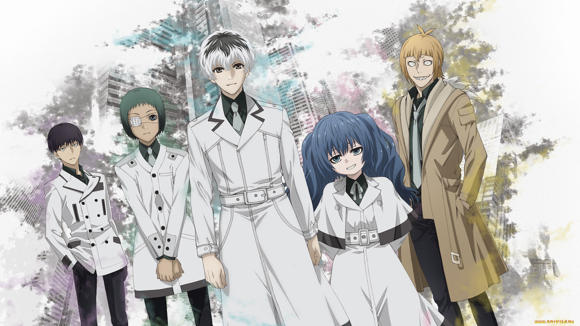 аниме, tokyo, ghoul, токийский, гуль