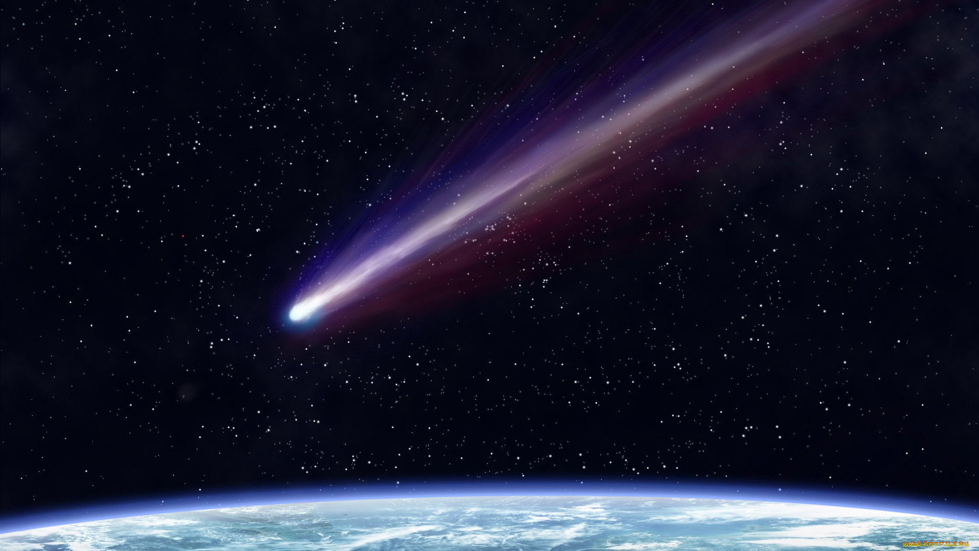 космос, кометы, метеориты, орбита, метеорит, земля, шлейф, полёт, вселенная, комета