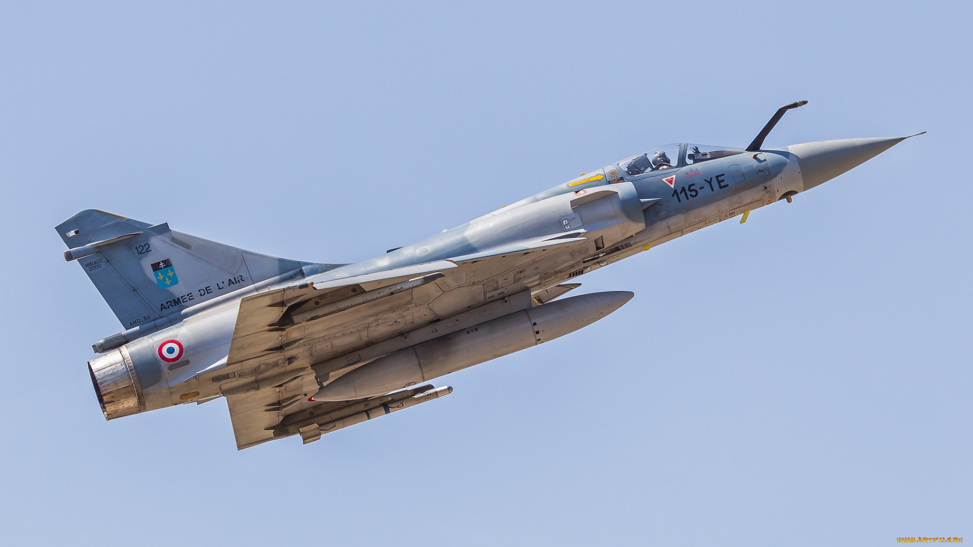 mirage, 2000c, авиация, боевые, самолёты, ввс