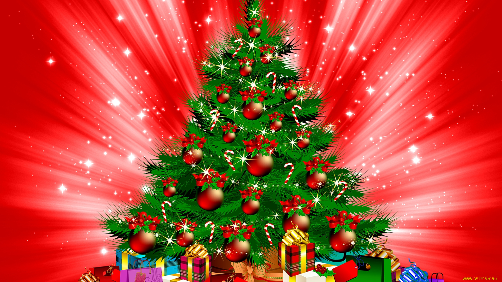 праздничные, векторная, графика, , новый, год, праздник, фон, новый, год