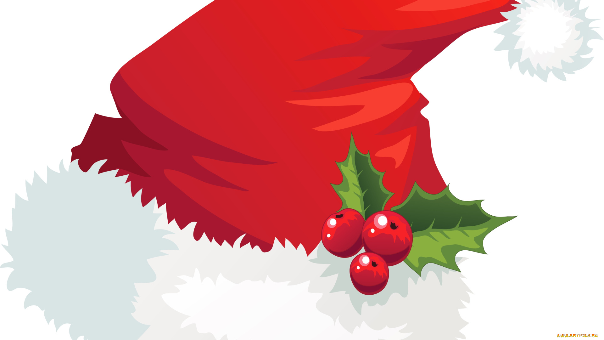 праздничные, векторная, графика, , новый, год, шапка