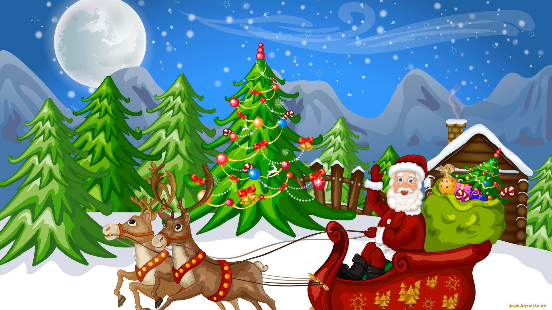 праздничные, векторная, графика, , новый, год, фон, новый, год, праздник