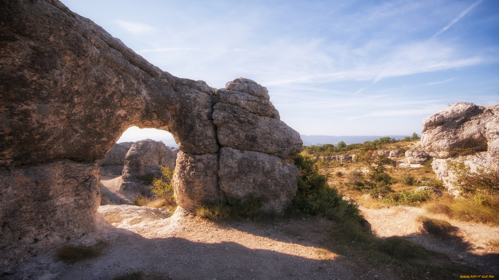 природа, пустыни, простор