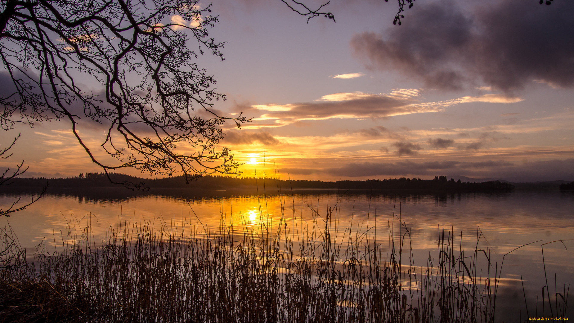 природа, восходы, закаты, простор