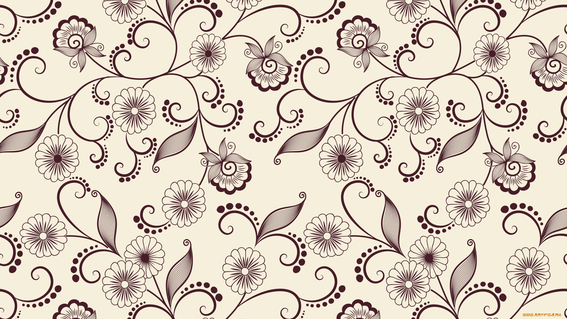 векторная, графика, цветы, , flowers, цветы, листики, текстура, узор, фон, вектор