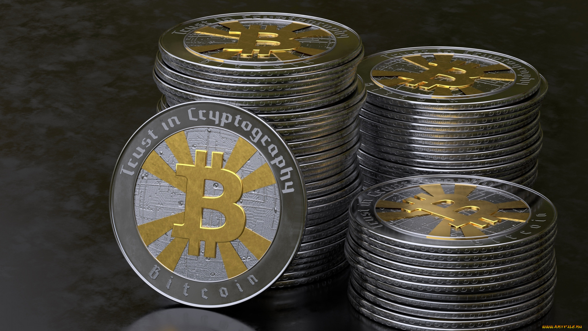 векторная, графика, другое, , other, макро, биткойн, bitcoin, монеты