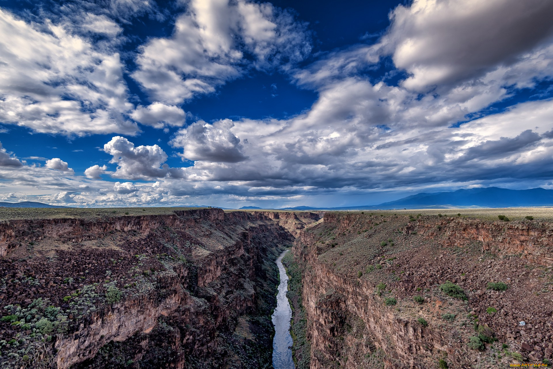 природа, водопады, простор