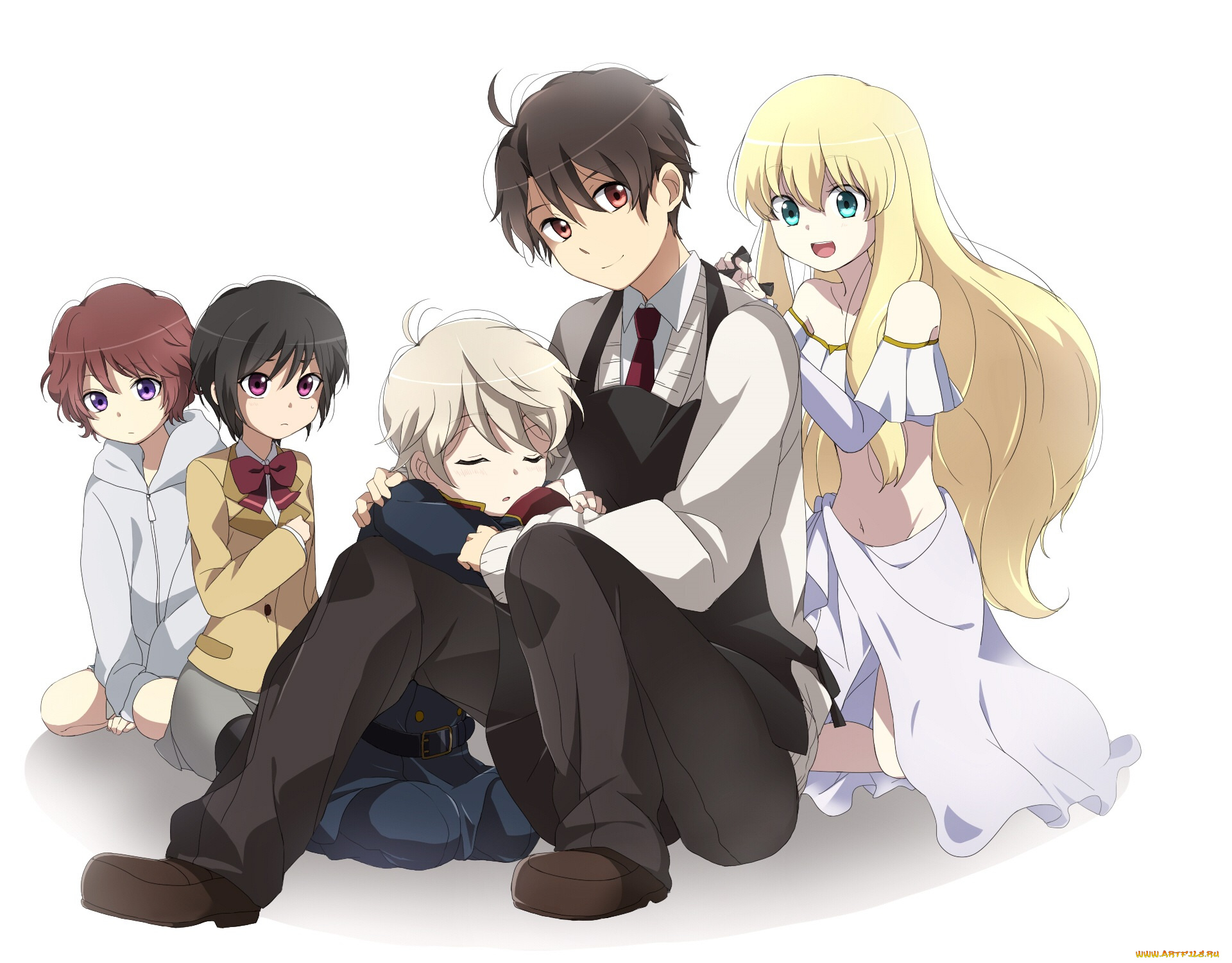 аниме, aldnoah, zero, персонажи