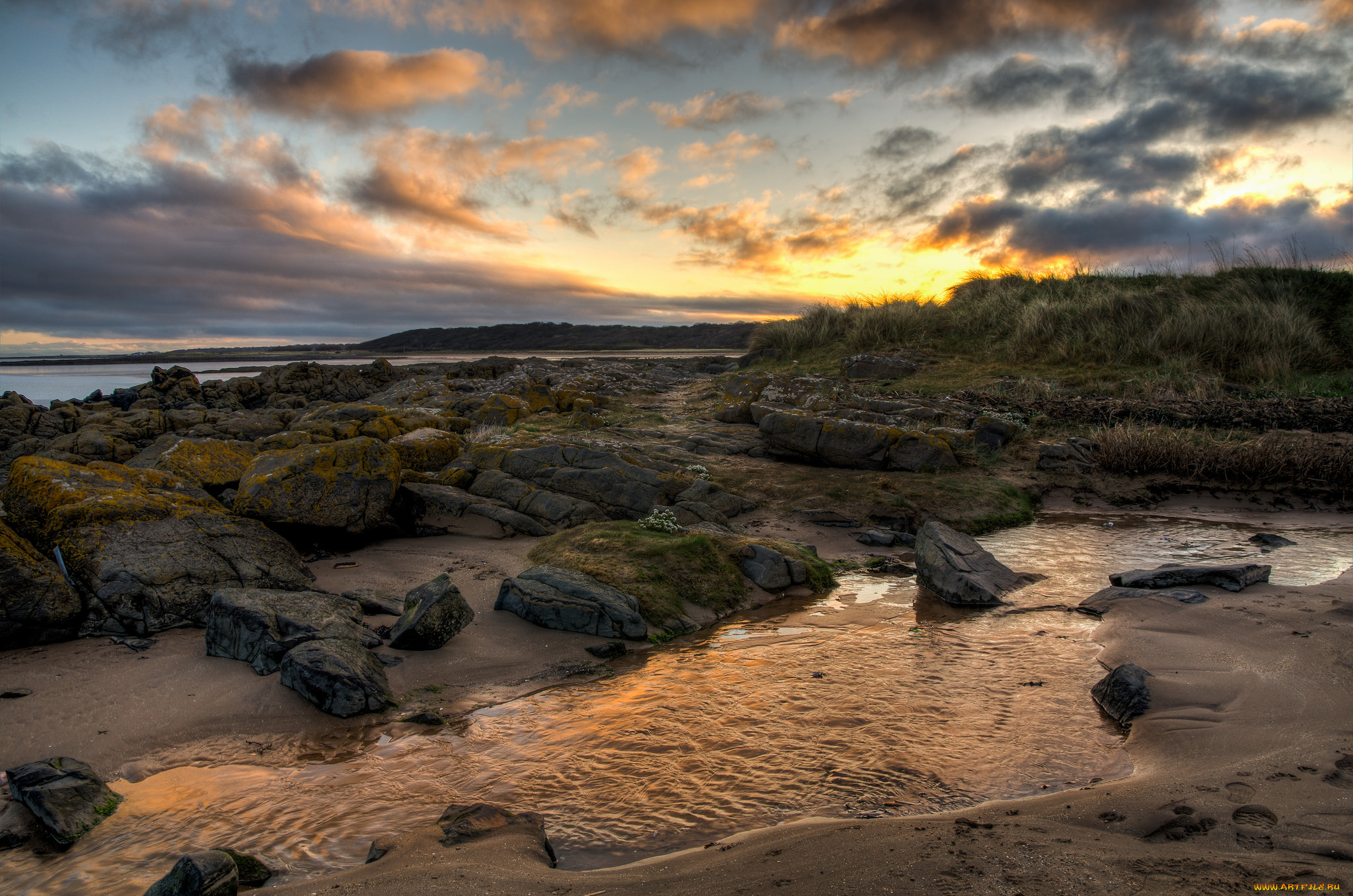 природа, восходы, закаты, простор