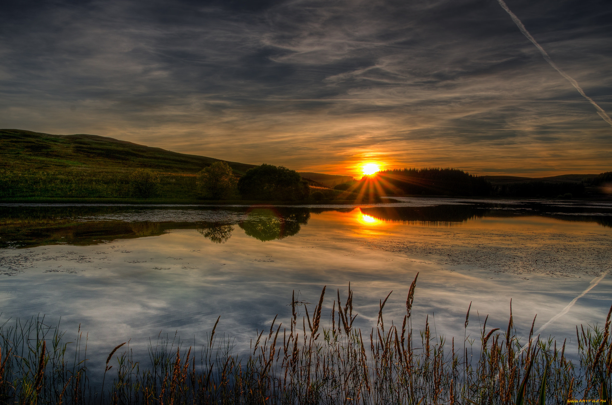 природа, восходы, закаты, простор