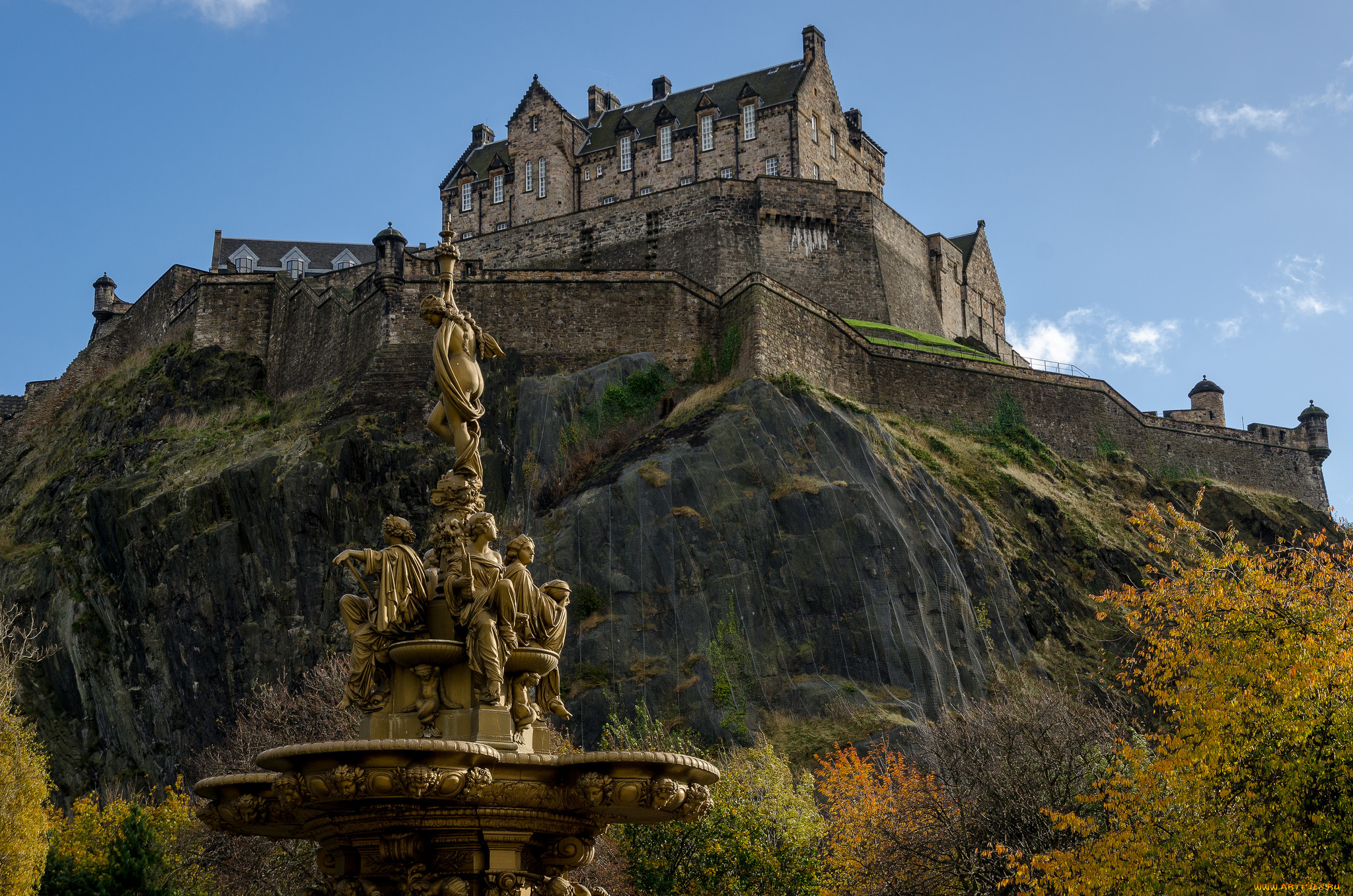 edinburgh, города, эдинбург, , шотландия, панорама