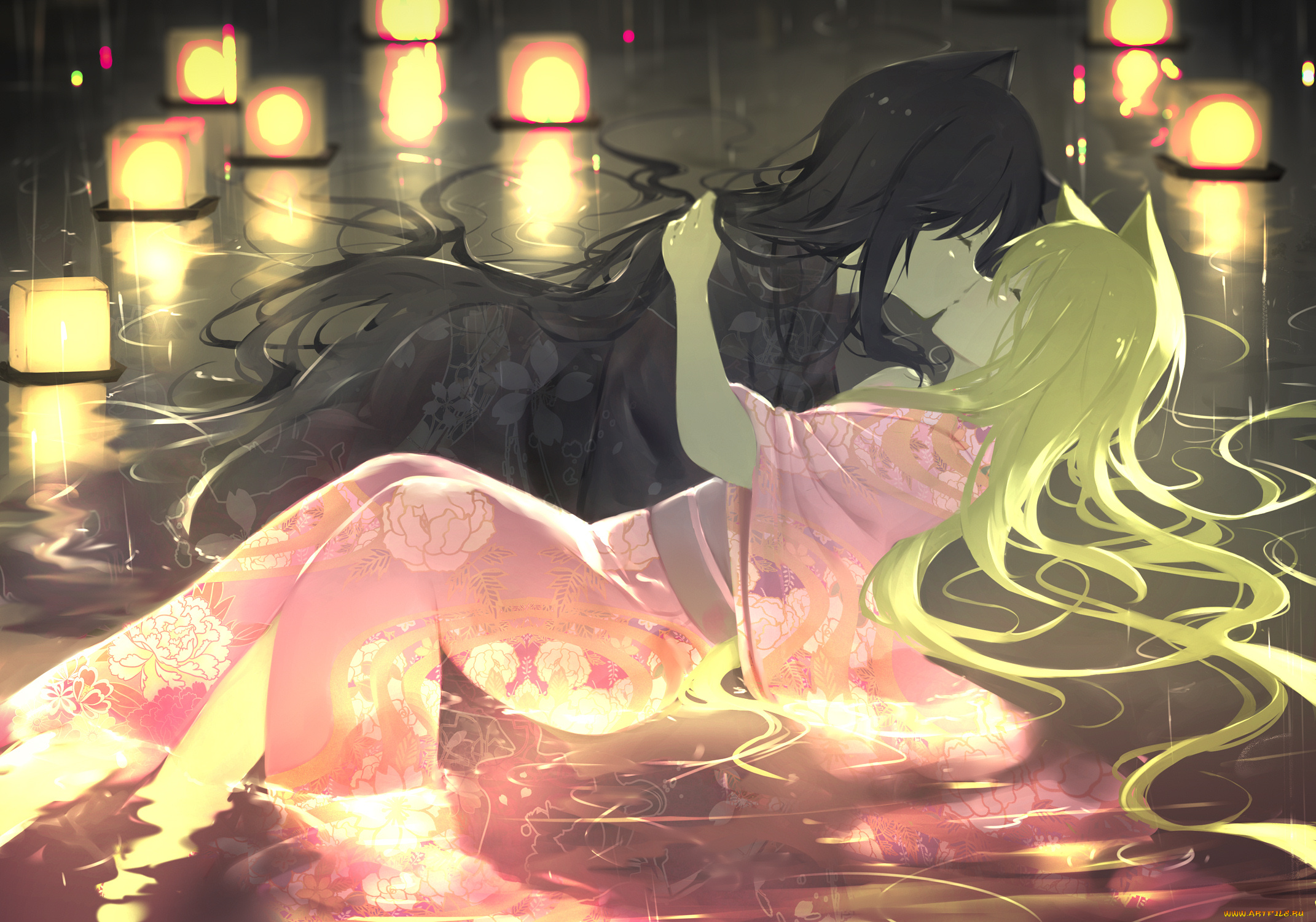 аниме, konohana, kitan, konohana, kitan