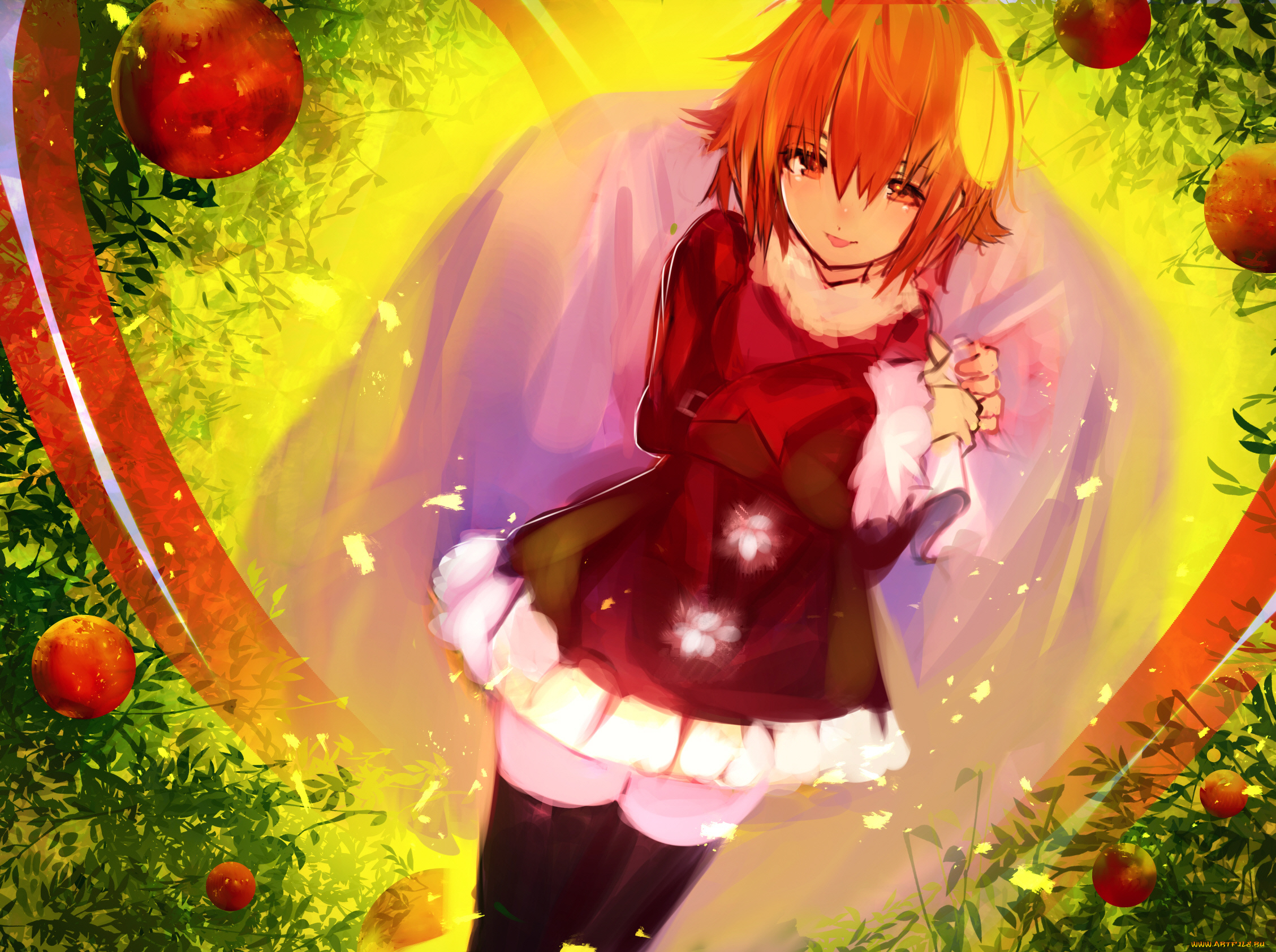 аниме, fate, stay, night, девушка