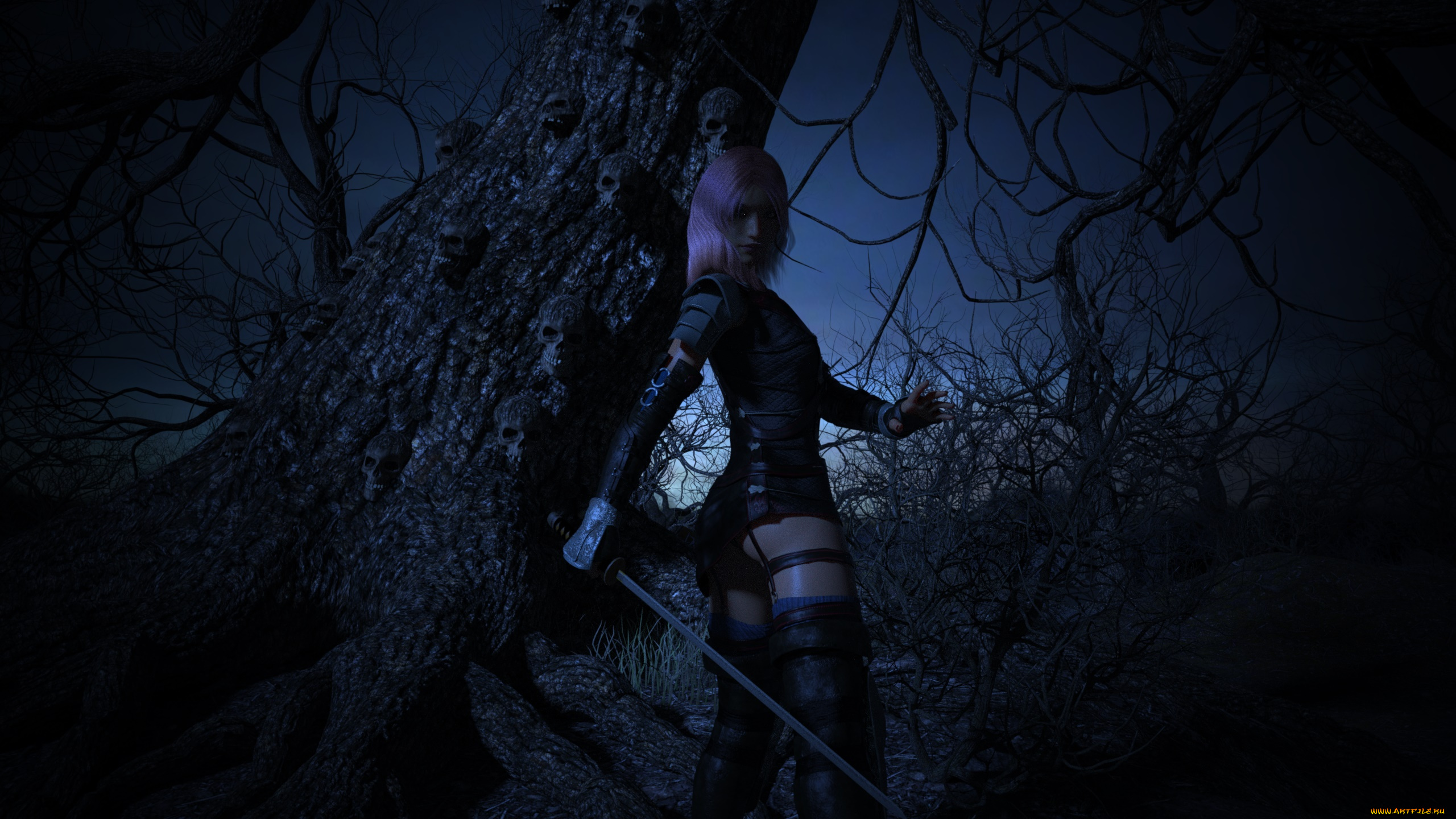 3д, графика, фантазия, , fantasy, девушка, фон, взгляд