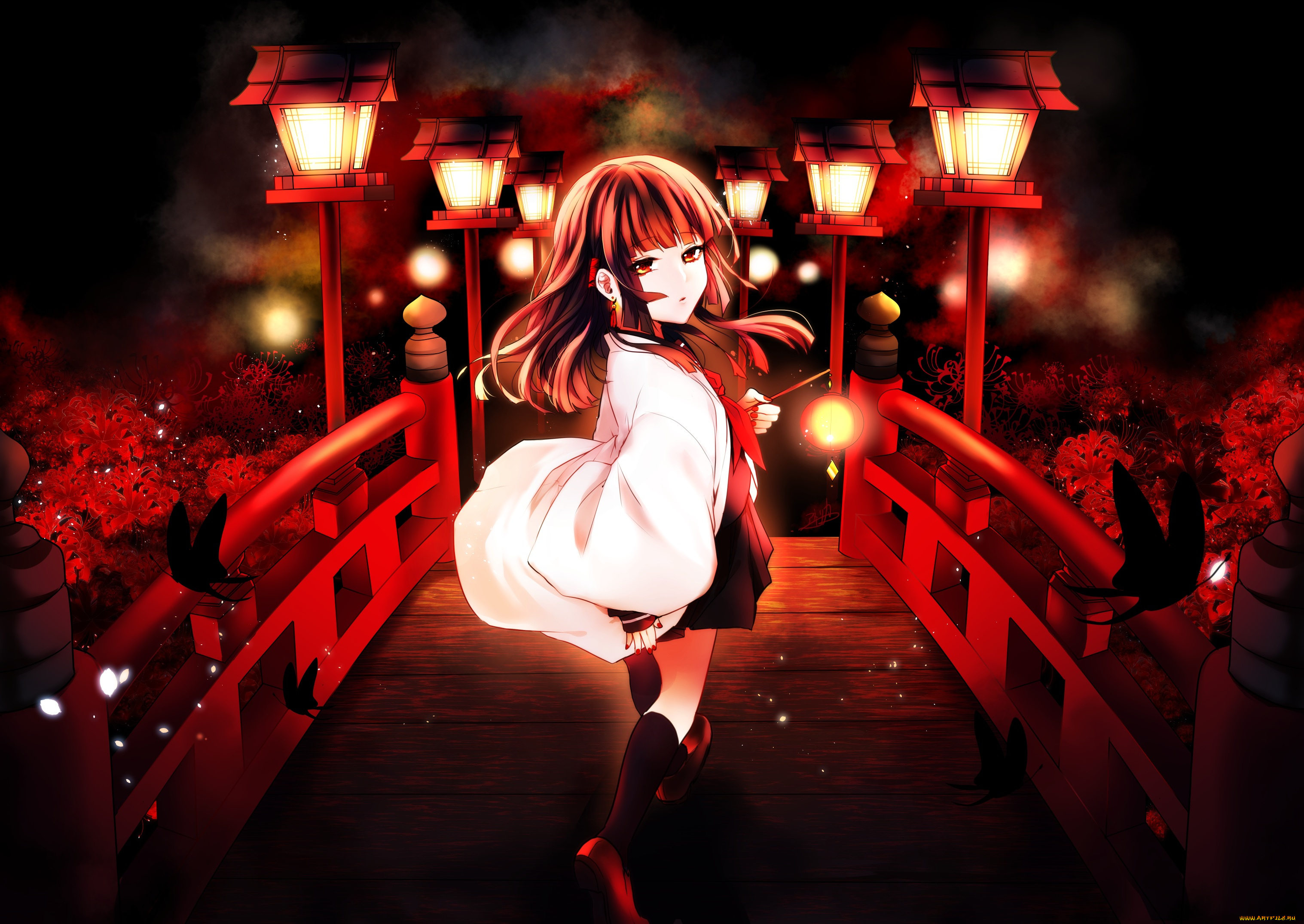 аниме, unknown, , другое, , ночь