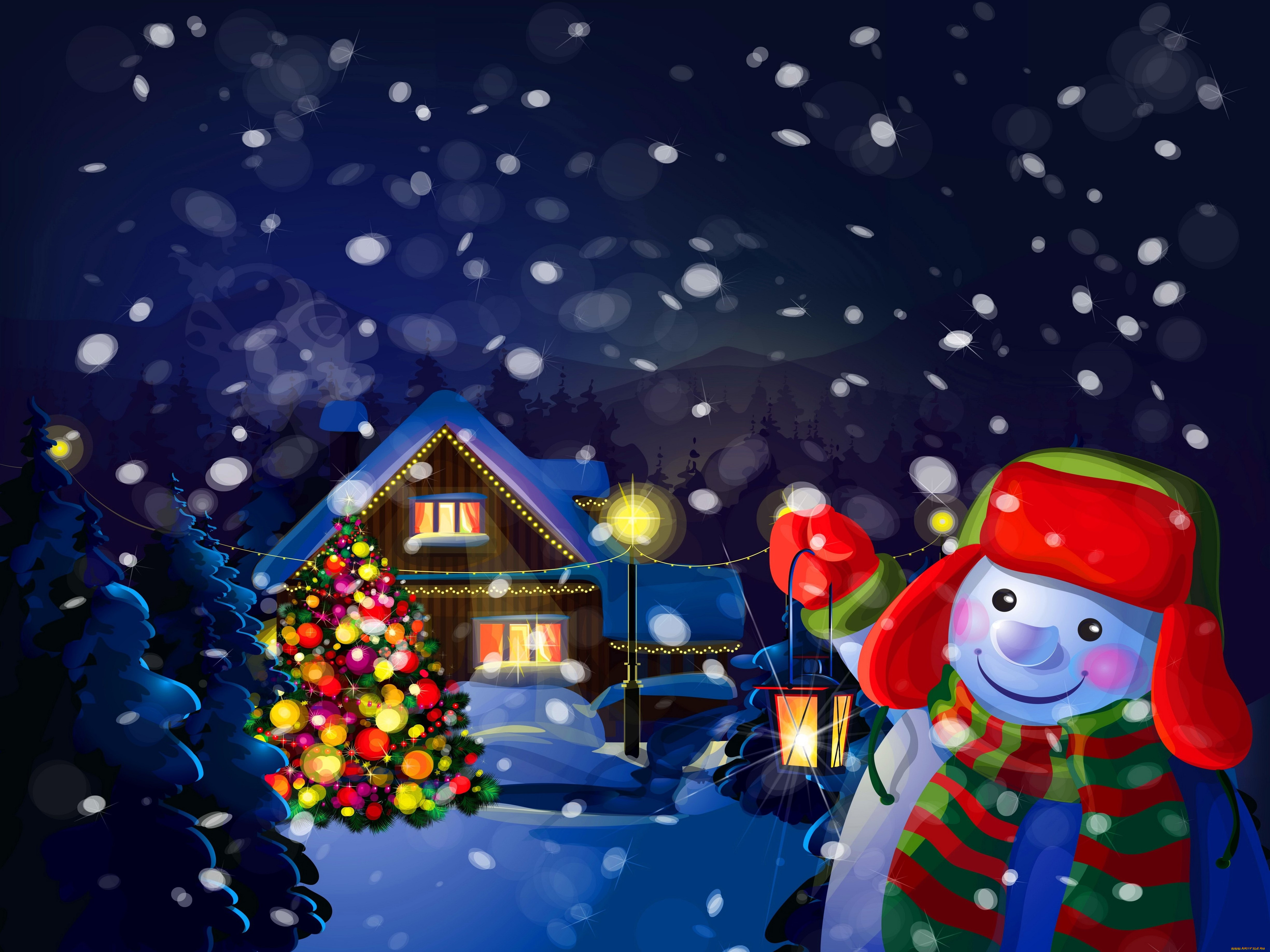 праздничные, векторная, графика, , новый, год, фон, новый, год, праздник