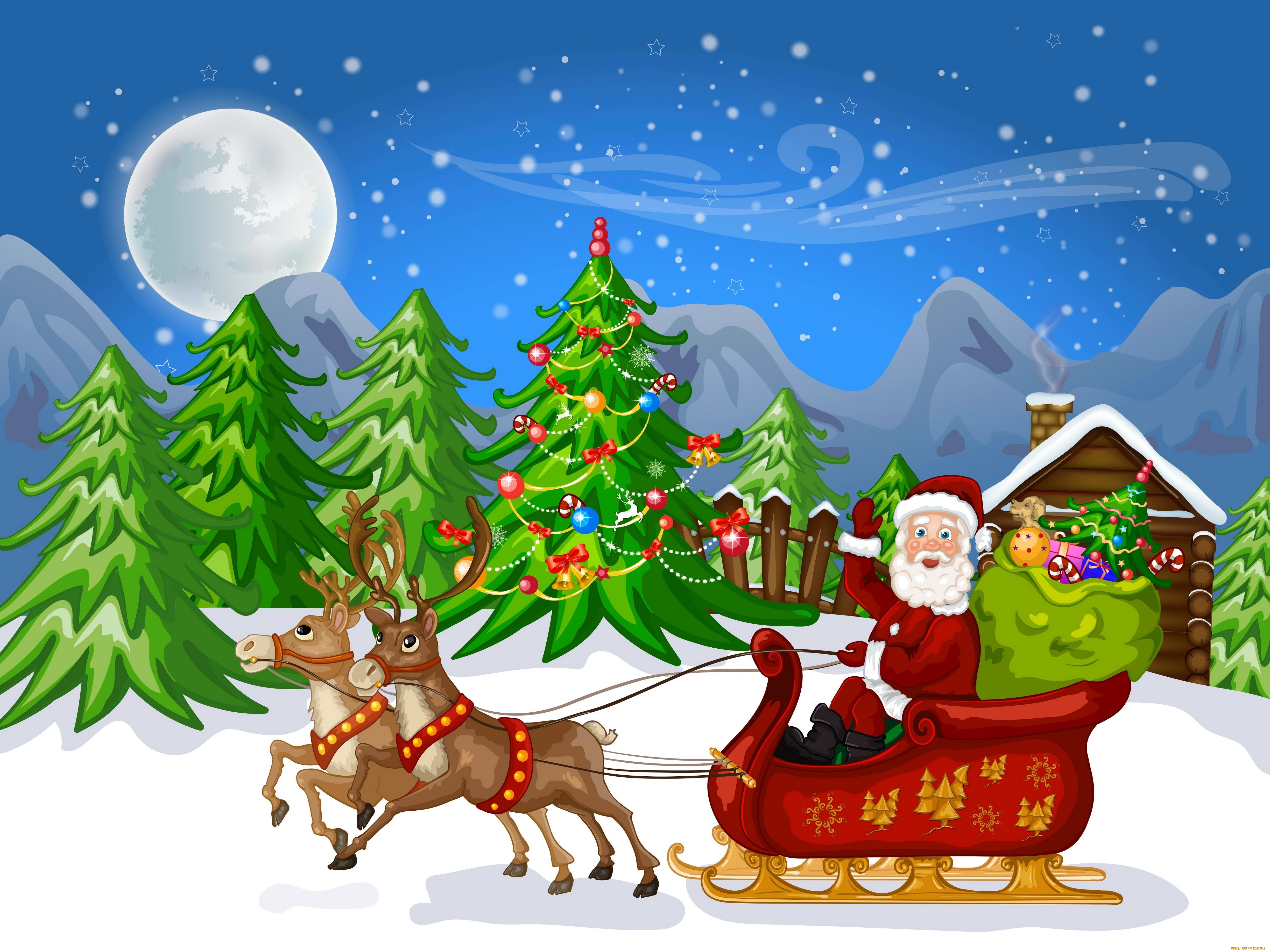 праздничные, векторная, графика, , новый, год, фон, новый, год, праздник