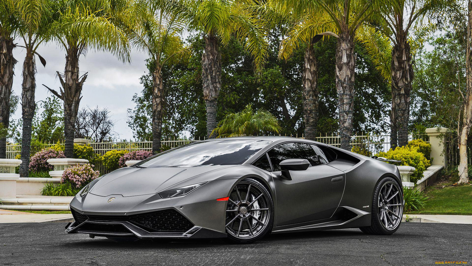 2018, lamborghini, huracan, lp610-4, автомобили, lamborghini, диски, ламборджини, hdr, серый, литье, forgiato, wheels, тюнинг