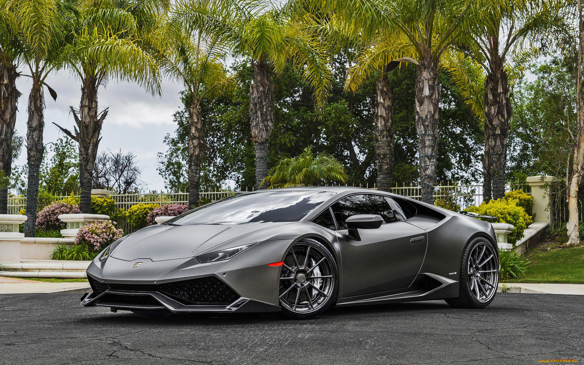 2018, lamborghini, huracan, lp610-4, автомобили, lamborghini, диски, ламборджини, hdr, серый, литье, forgiato, wheels, тюнинг