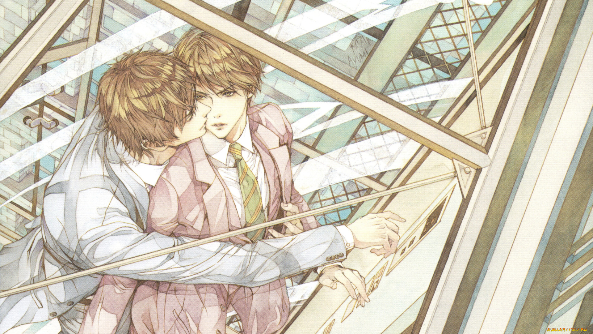 аниме, unknown, , другое, , парни, лифт