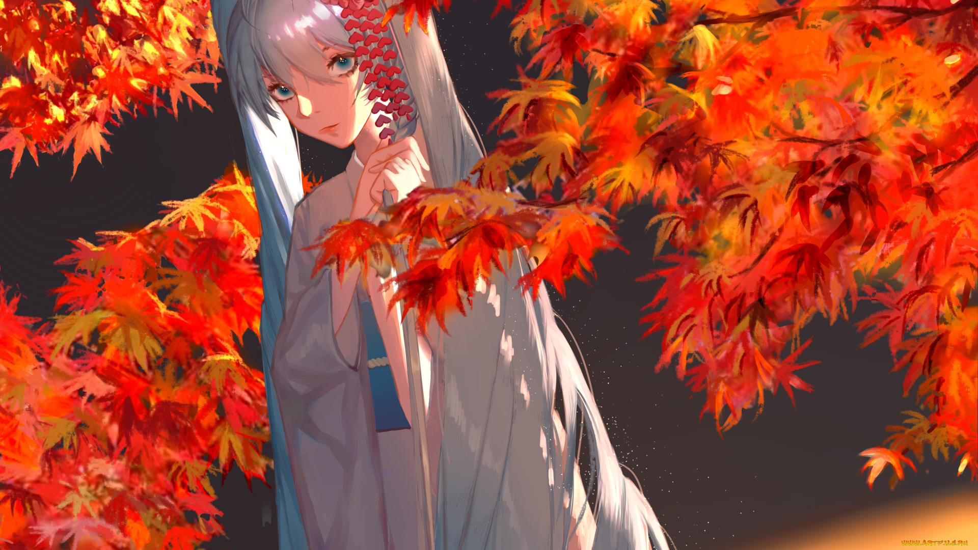 аниме, vocaloid, hatsune, miku