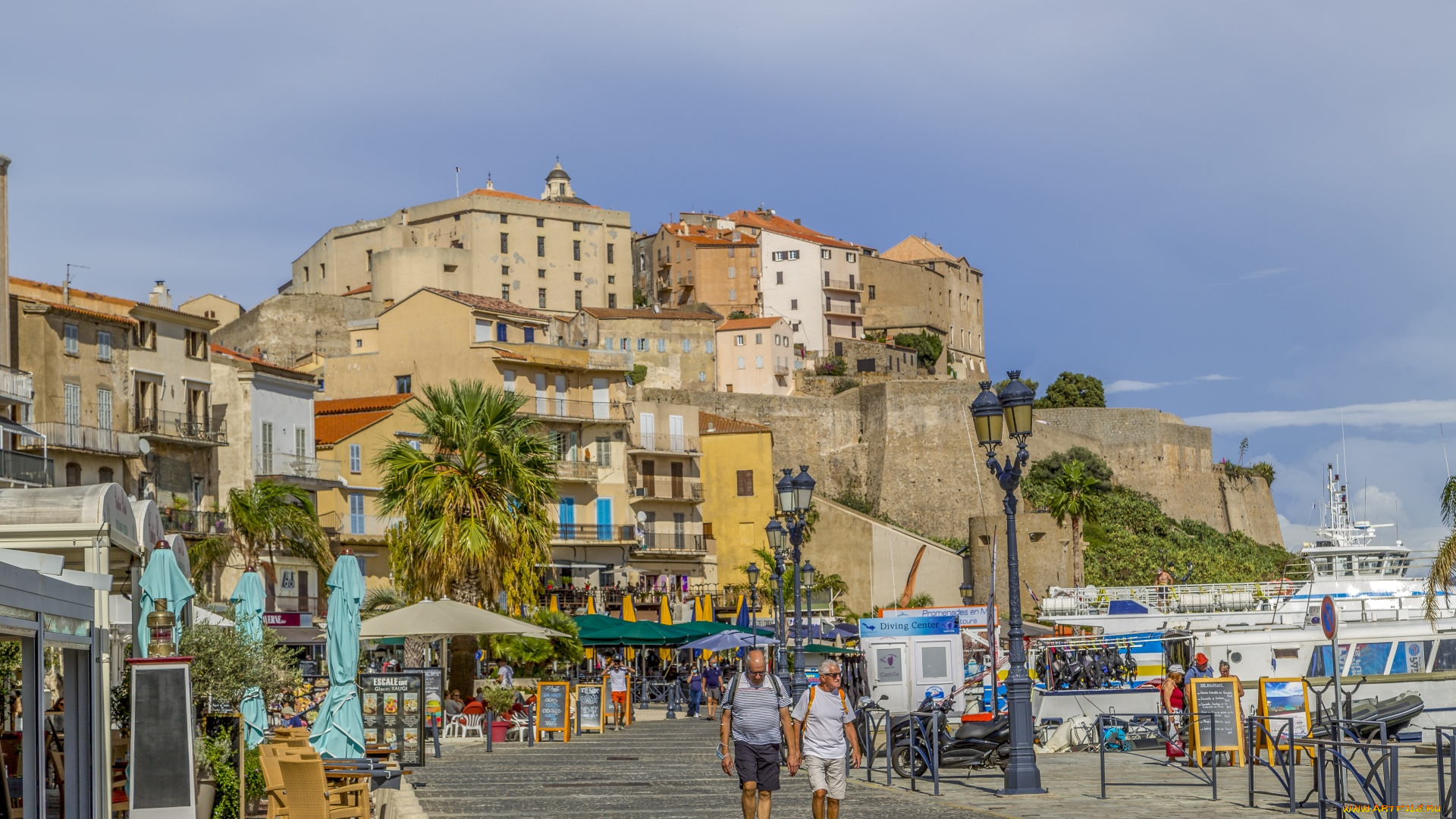 calvi, corsica, france, города, кальви, , франция