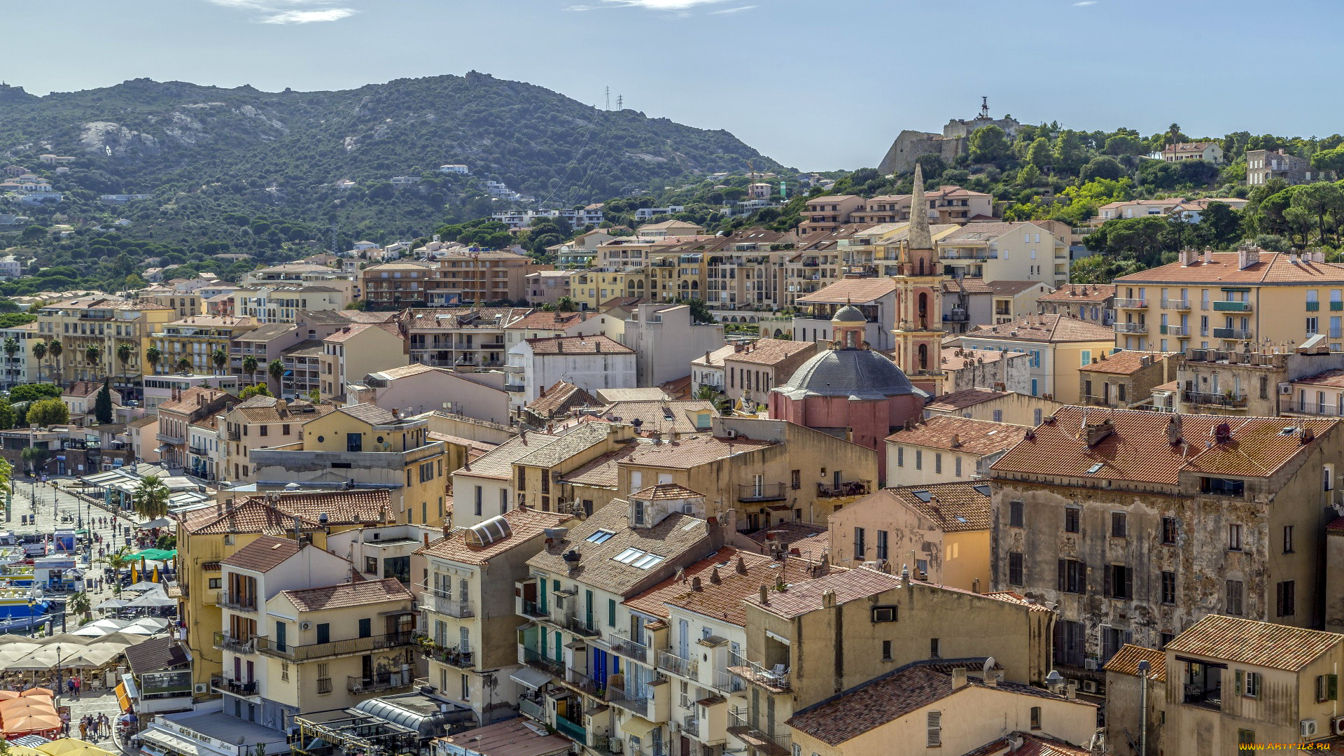 calvi, corsica, france, города, кальви, , франция