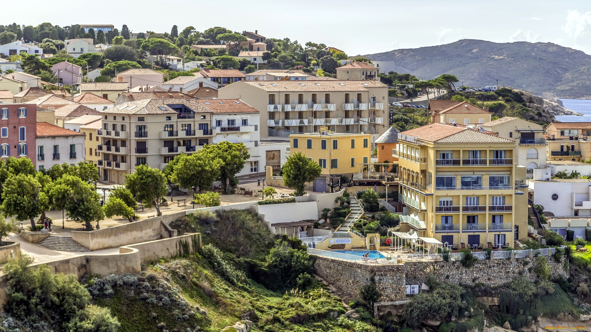 calvi, corsica, france, города, кальви, , франция