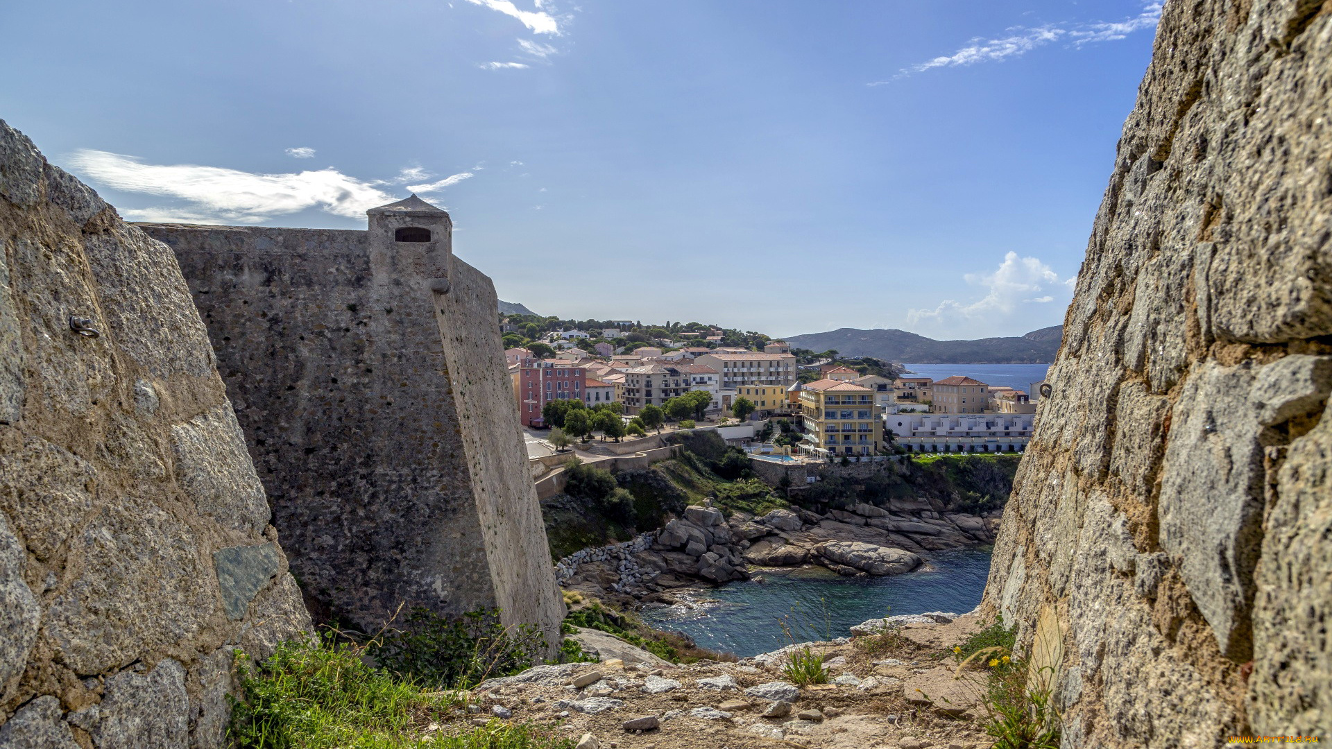 calvi, corsica, france, города, кальви, , франция