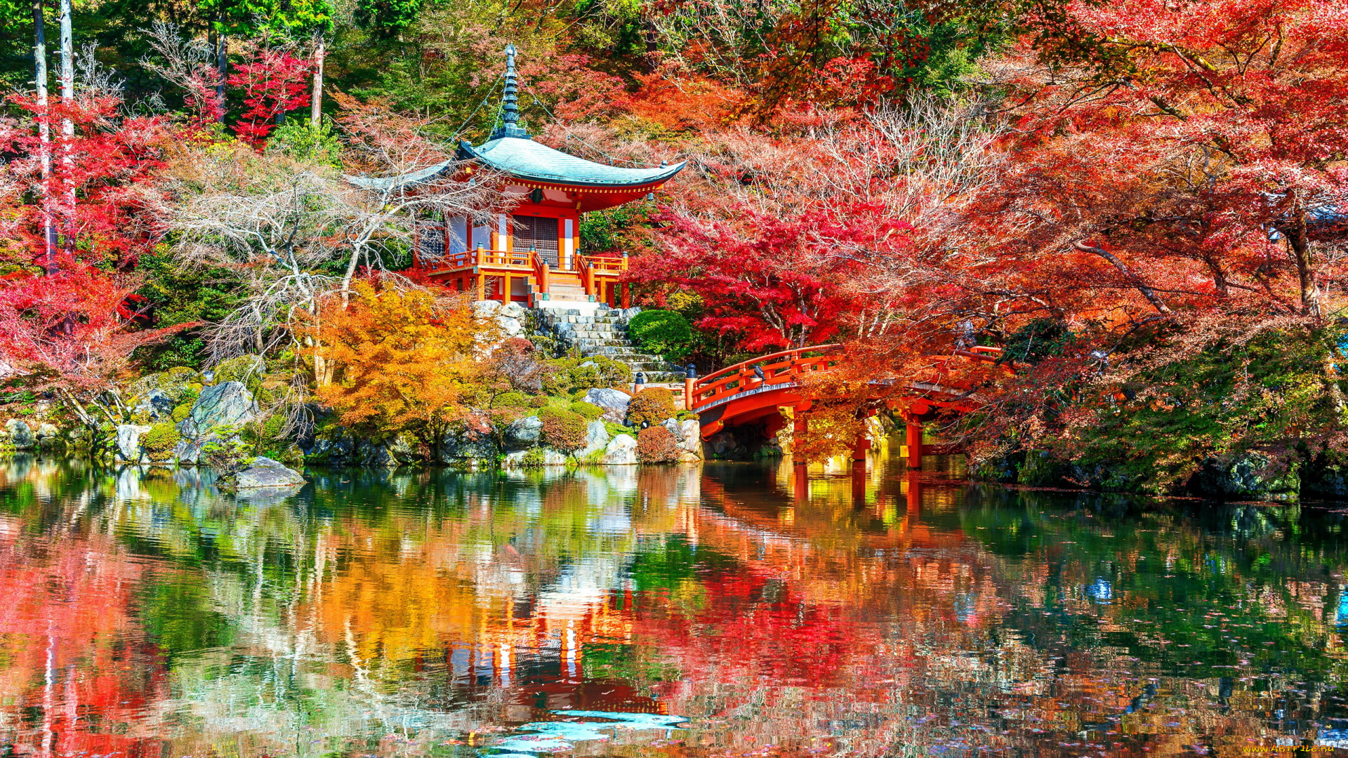 daigoji, temple, города, -, буддийские, и, другие, храмы, daigoji, temple