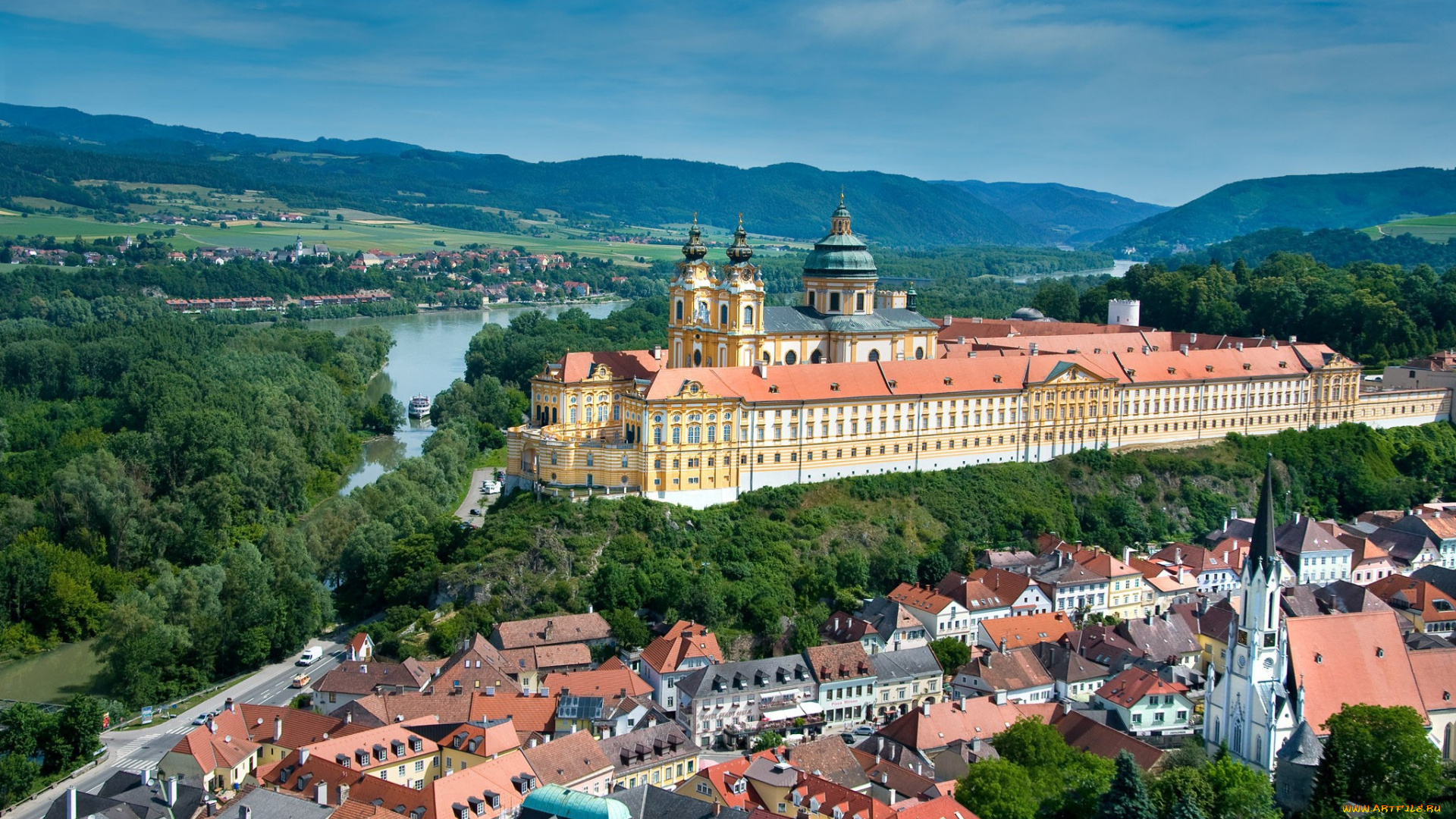 melk, abbey, benedictine, abbey, austria, города, -, католические, соборы, , костелы, , аббатства, melk, abbey, benedictine