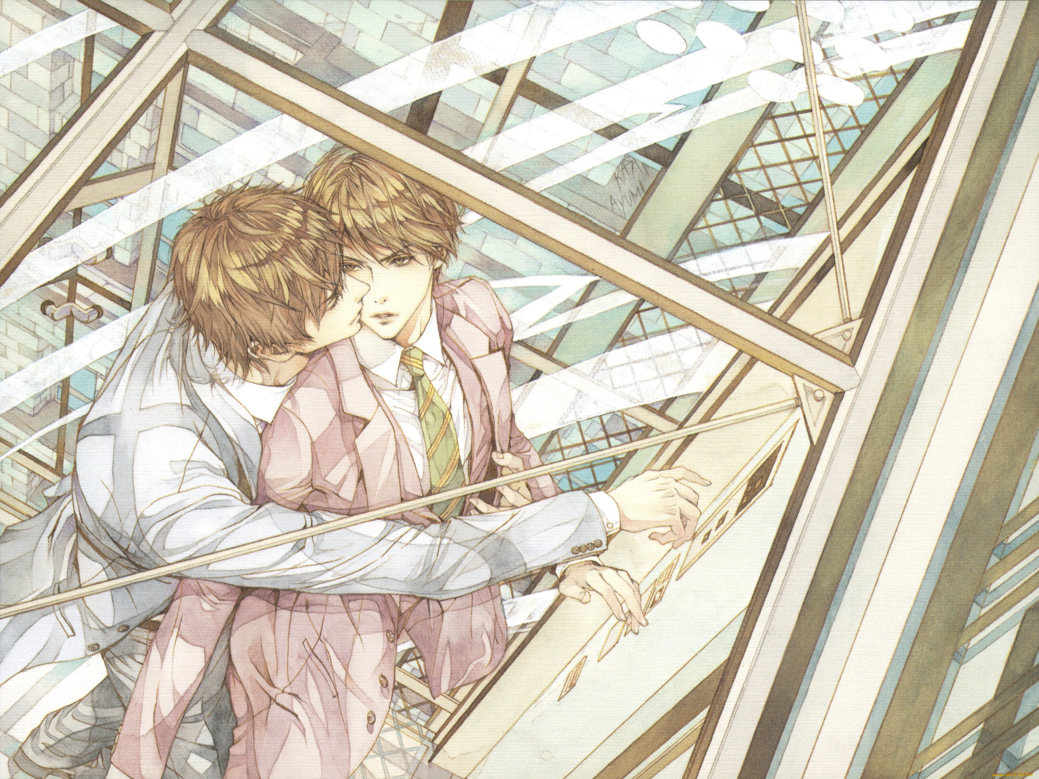 аниме, unknown, , другое, , парни, лифт