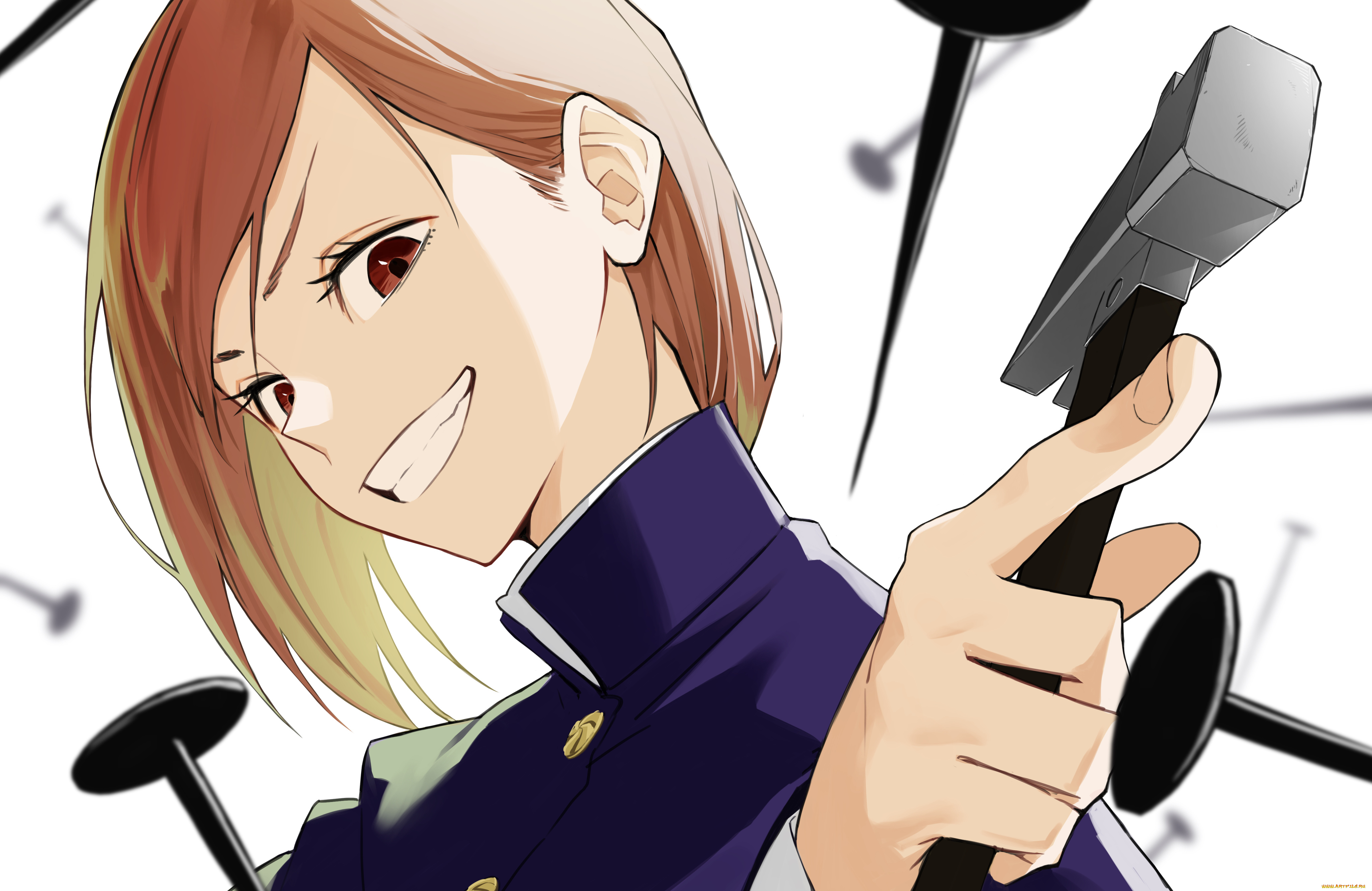 аниме, jujutsu, kaisen, магическая, битва